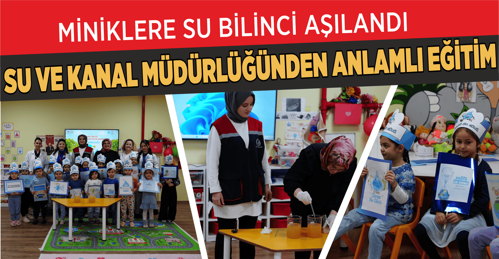 SU VE KANAL MÜDÜRLÜĞÜNDEN ANLAMLI EĞİTİM