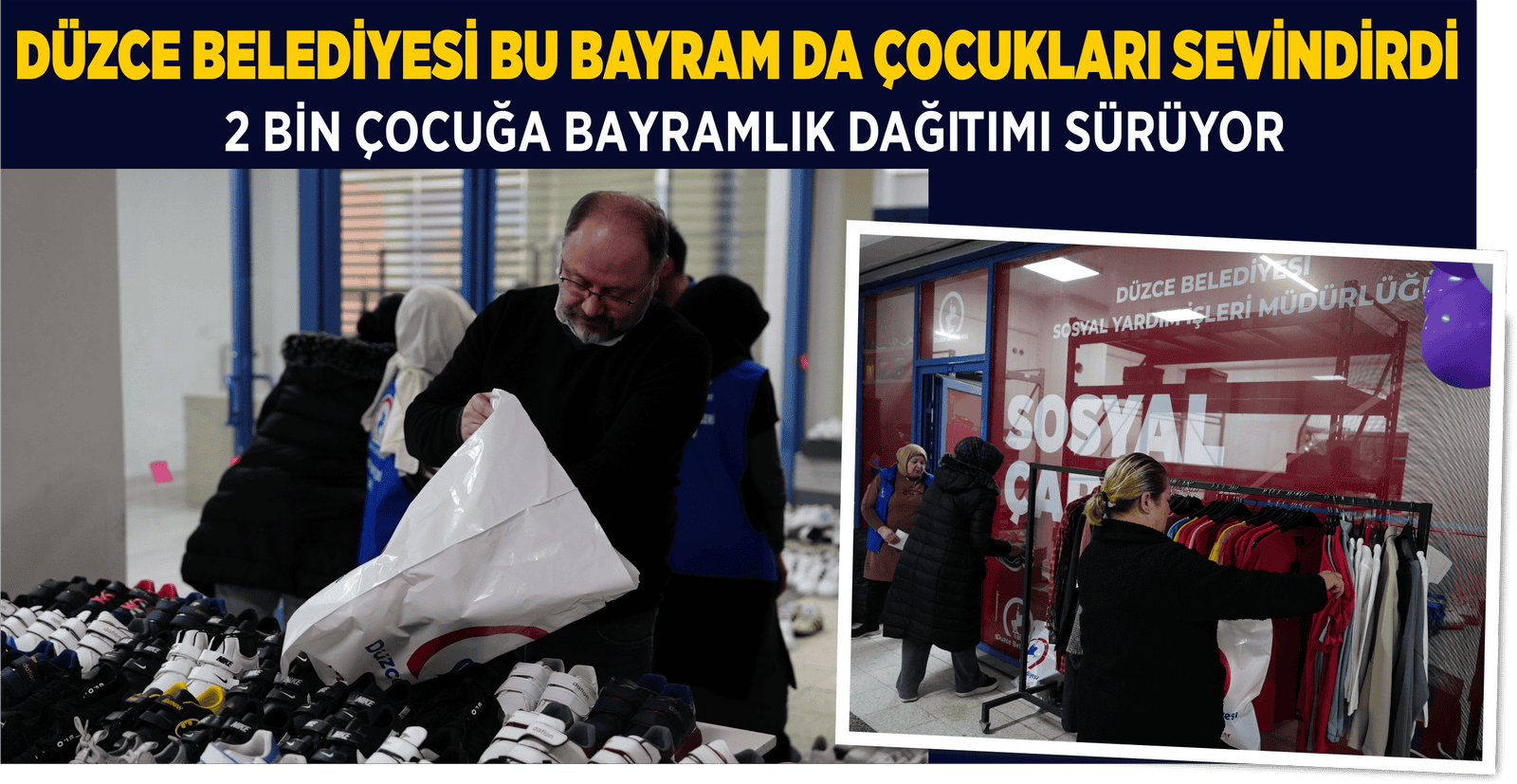 DÜZCE BELEDİYESİ BU BAYRAM DA ÇOCUKLARI SEVİNDİRDİ