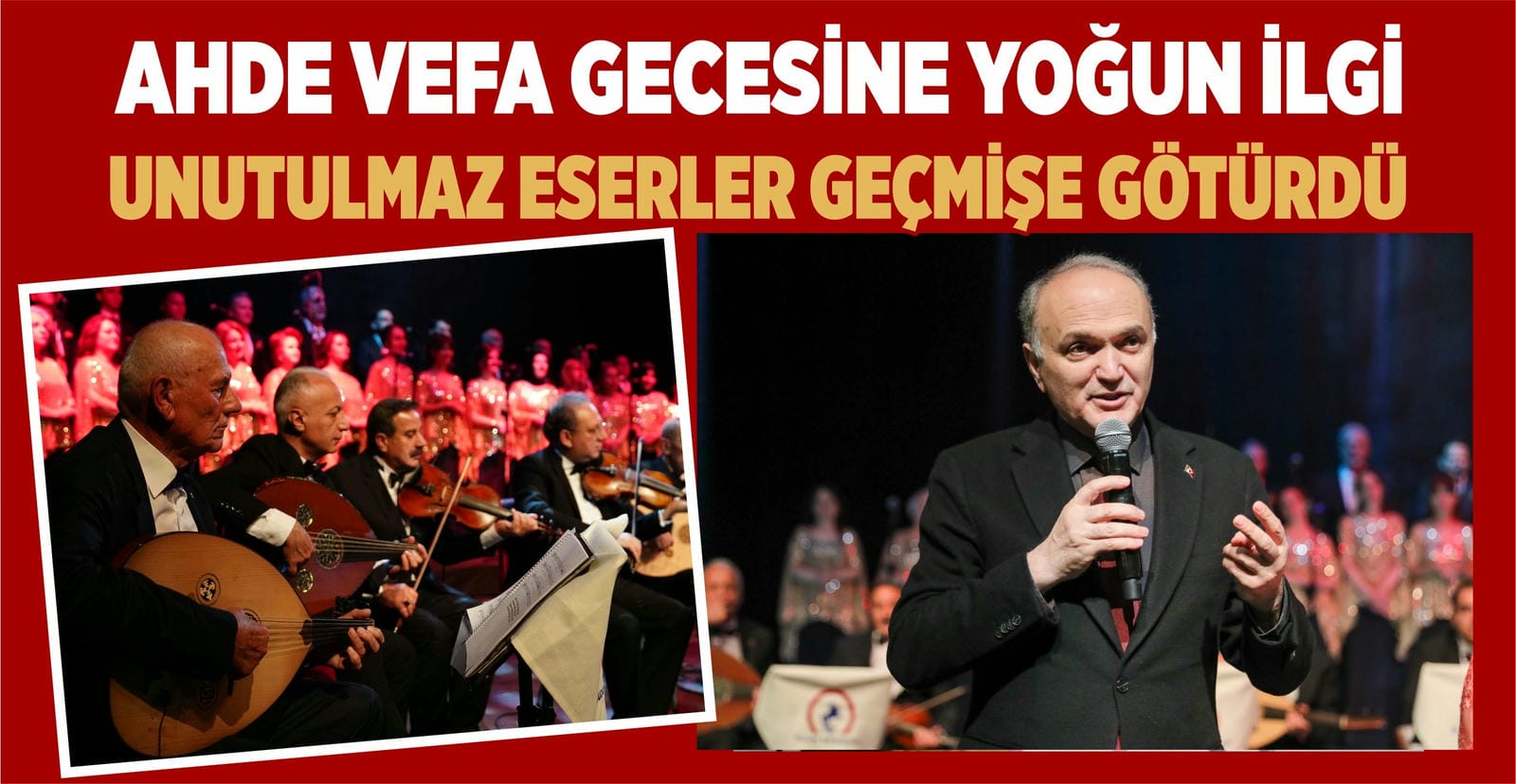 AHDE VEFA GECESİNE YOĞUN İLGİ