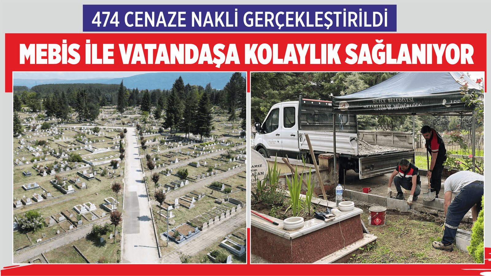 474 CENAZE NAKLİ GERÇEKLEŞTİRİLDİ