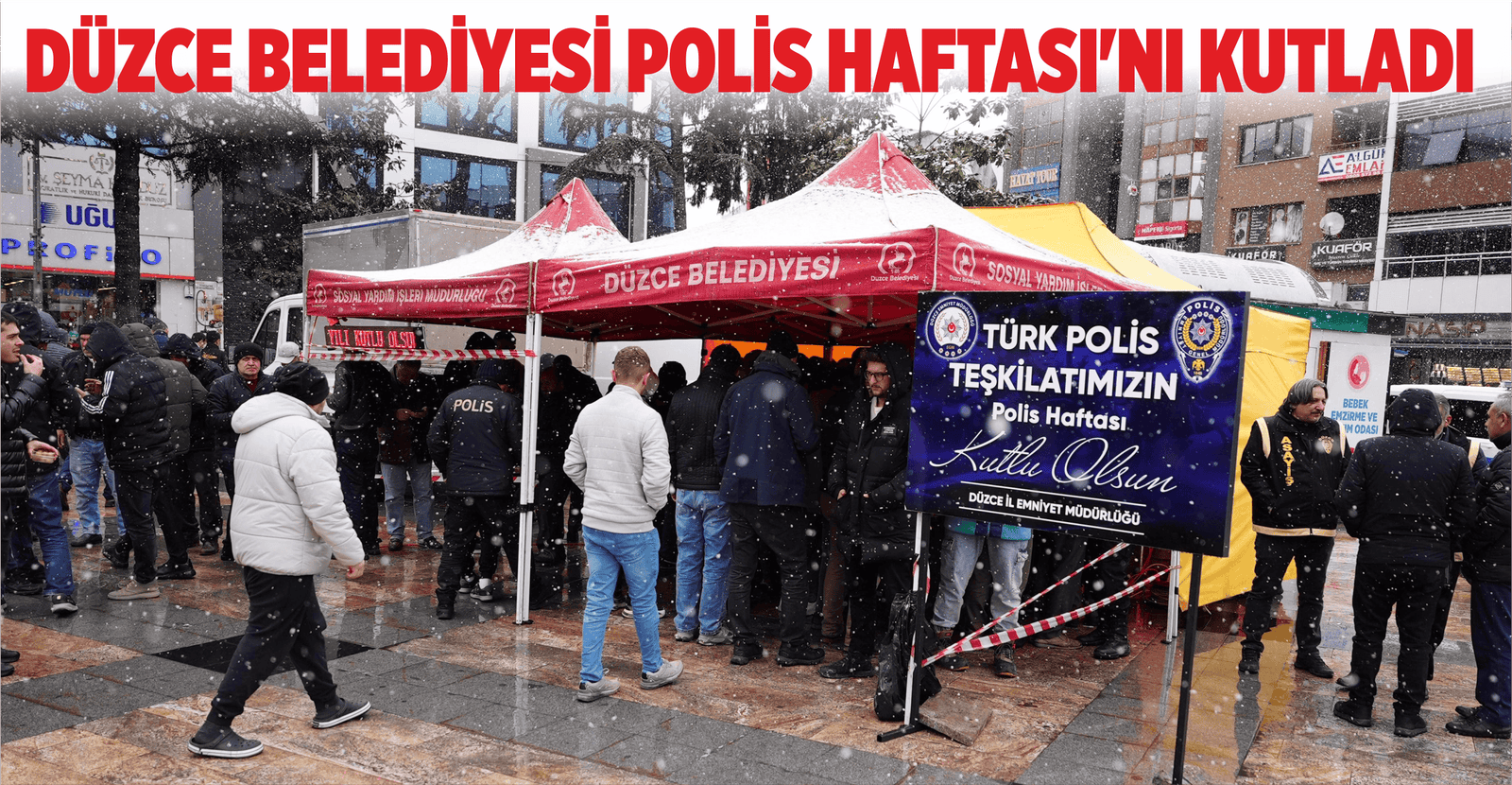 DÜZCE BELEDİYESİ POLİS HAFTASI’NI KUTLADI
