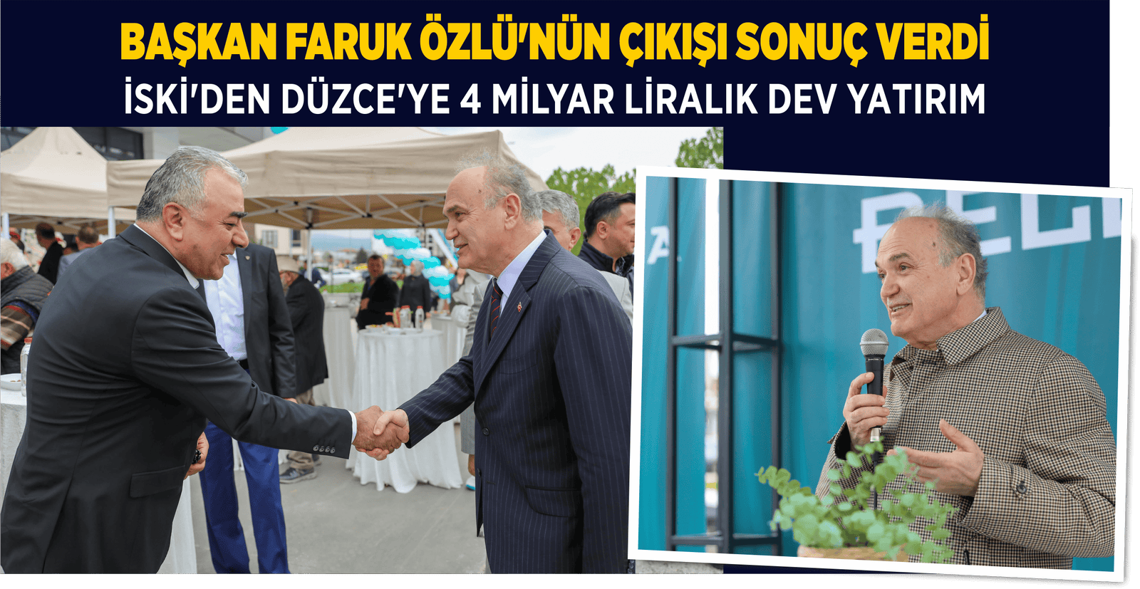 BAŞKAN FARUK ÖZLÜ’NÜN ÇIKIŞI SONUÇ VERDİ
