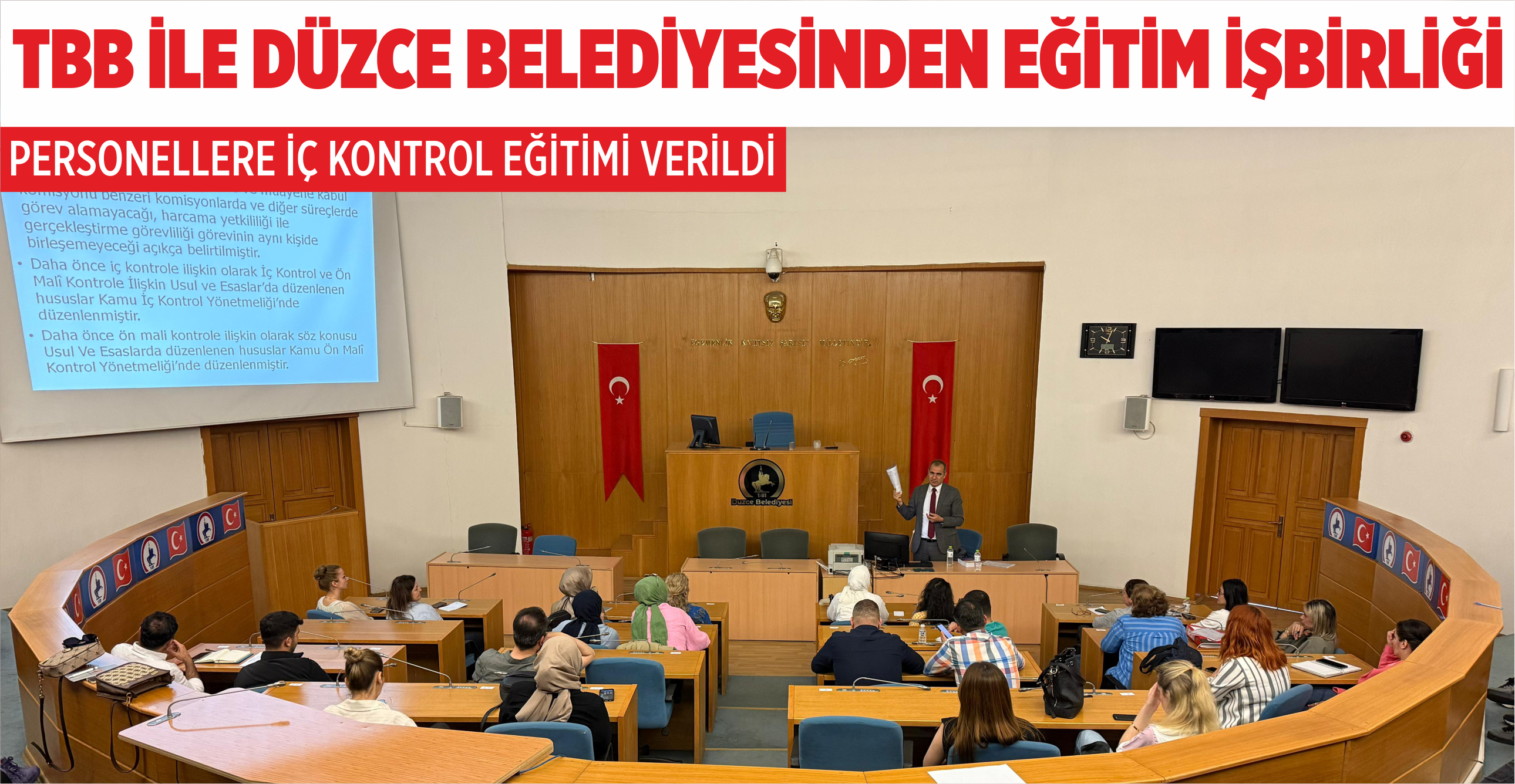 TBB İLE DÜZCE BELEDİYESİNDEN EĞİTİM İŞBİRLİĞİ