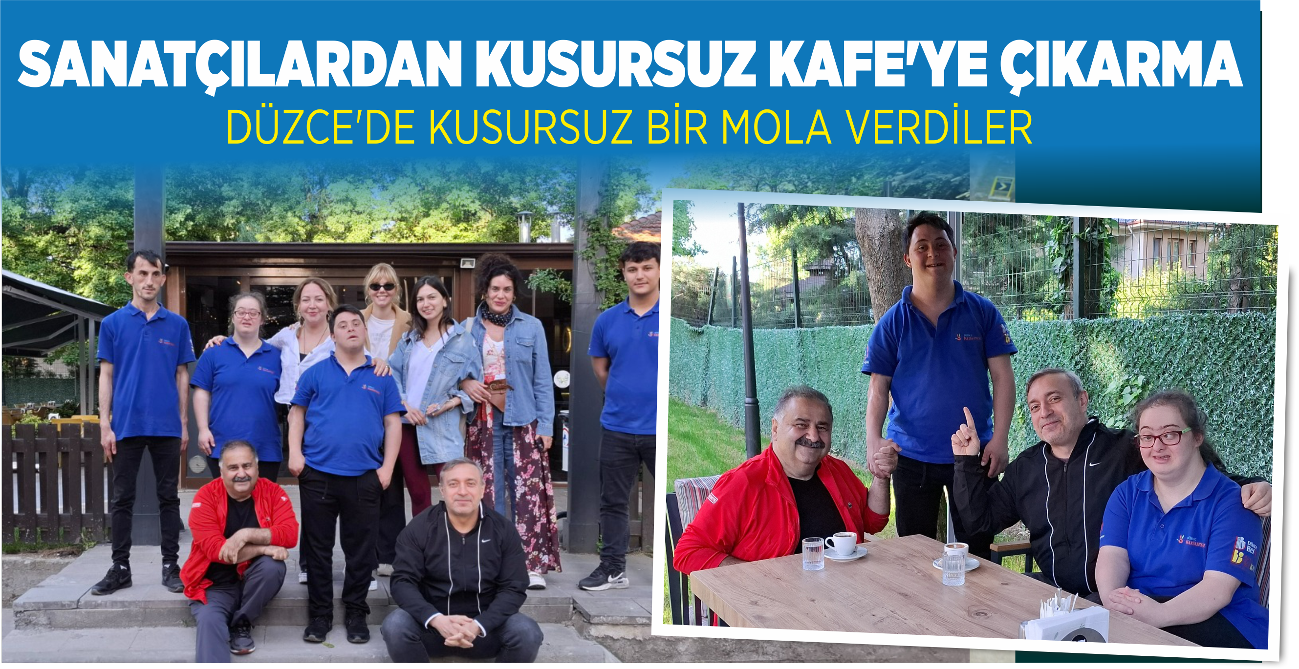 DÜZCE’DE KUSURSUZ BİR MOLA VERDİLER