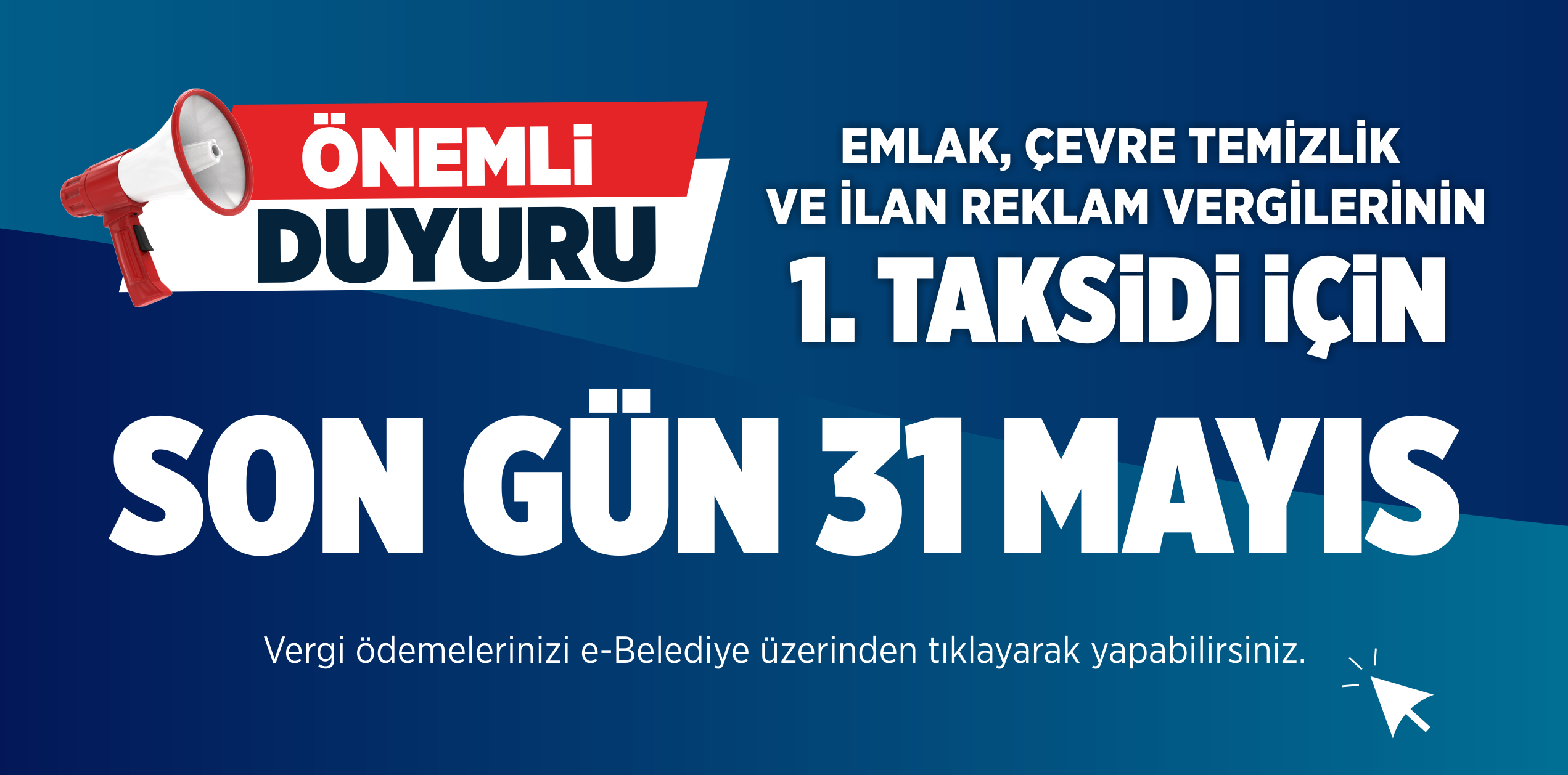 DÜZCE BELEDİYESİNDEN İLK TAKSİT DUYURUSU
