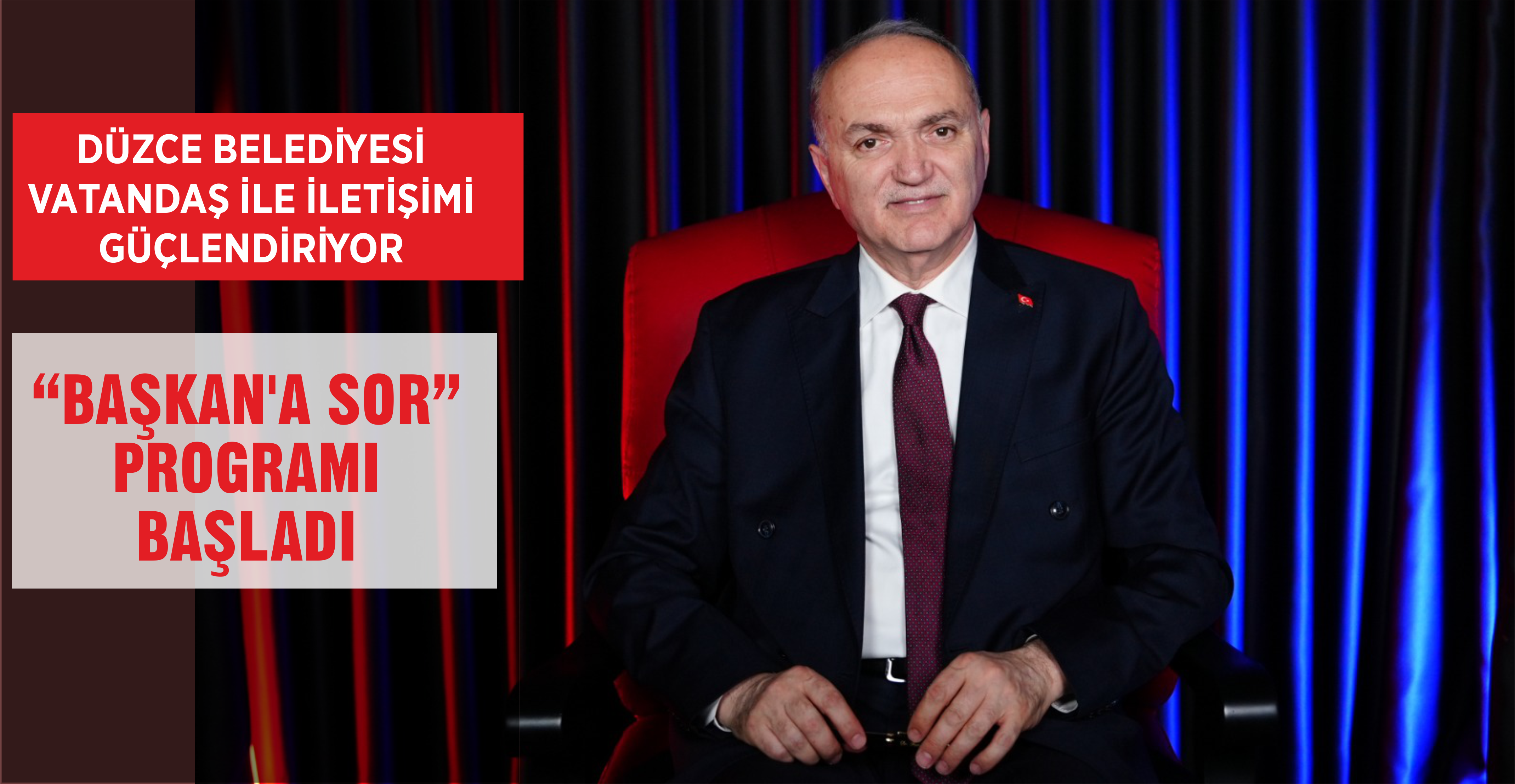 “BAŞKAN’A SOR” PROGRAMI BAŞLADI