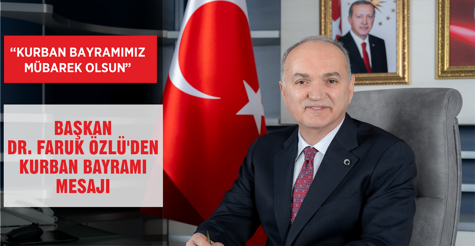 “KURBAN BAYRAMIMIZ MÜBAREK OLSUN”