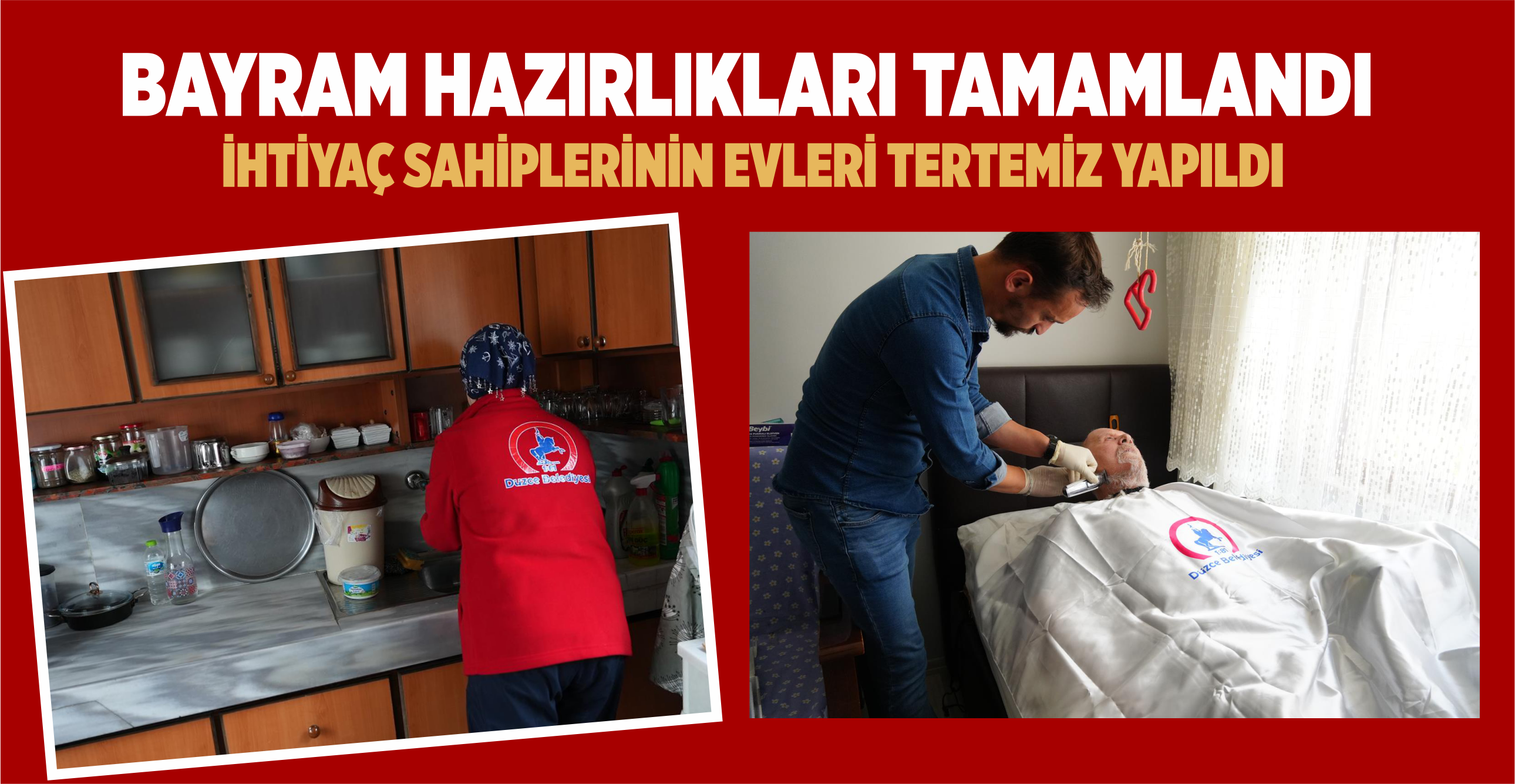 BAYRAM HAZIRLIKLARI TAMAMLANDI
