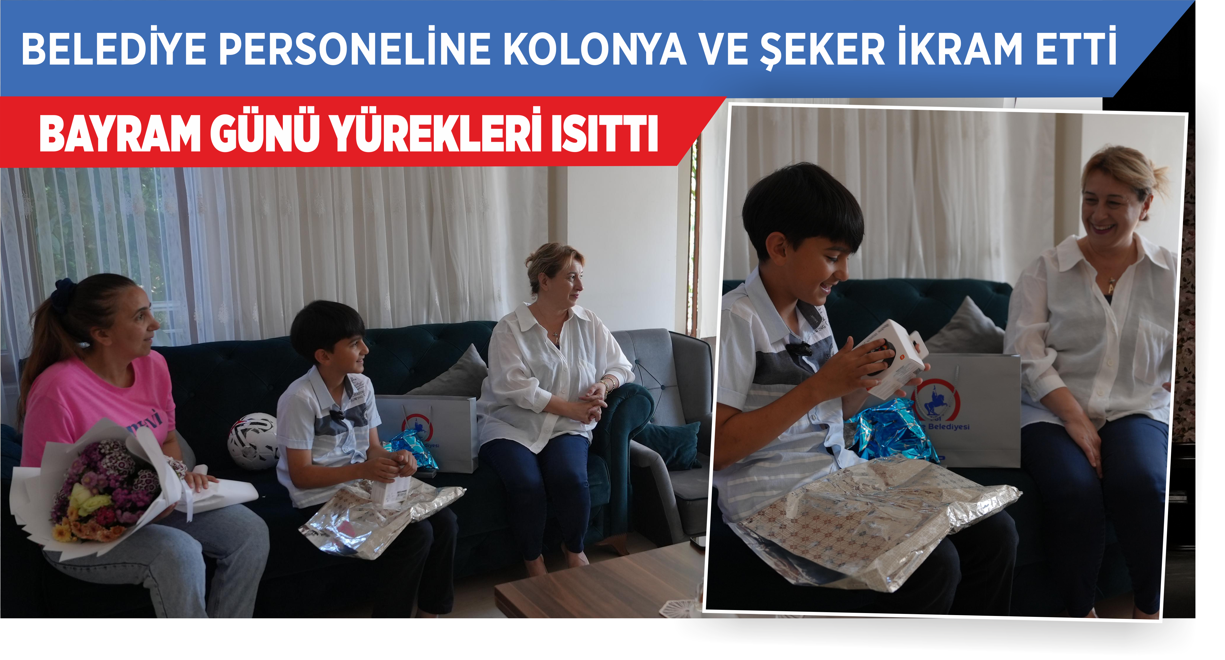 BAYRAM GÜNÜ YÜREKLERİ ISITTI