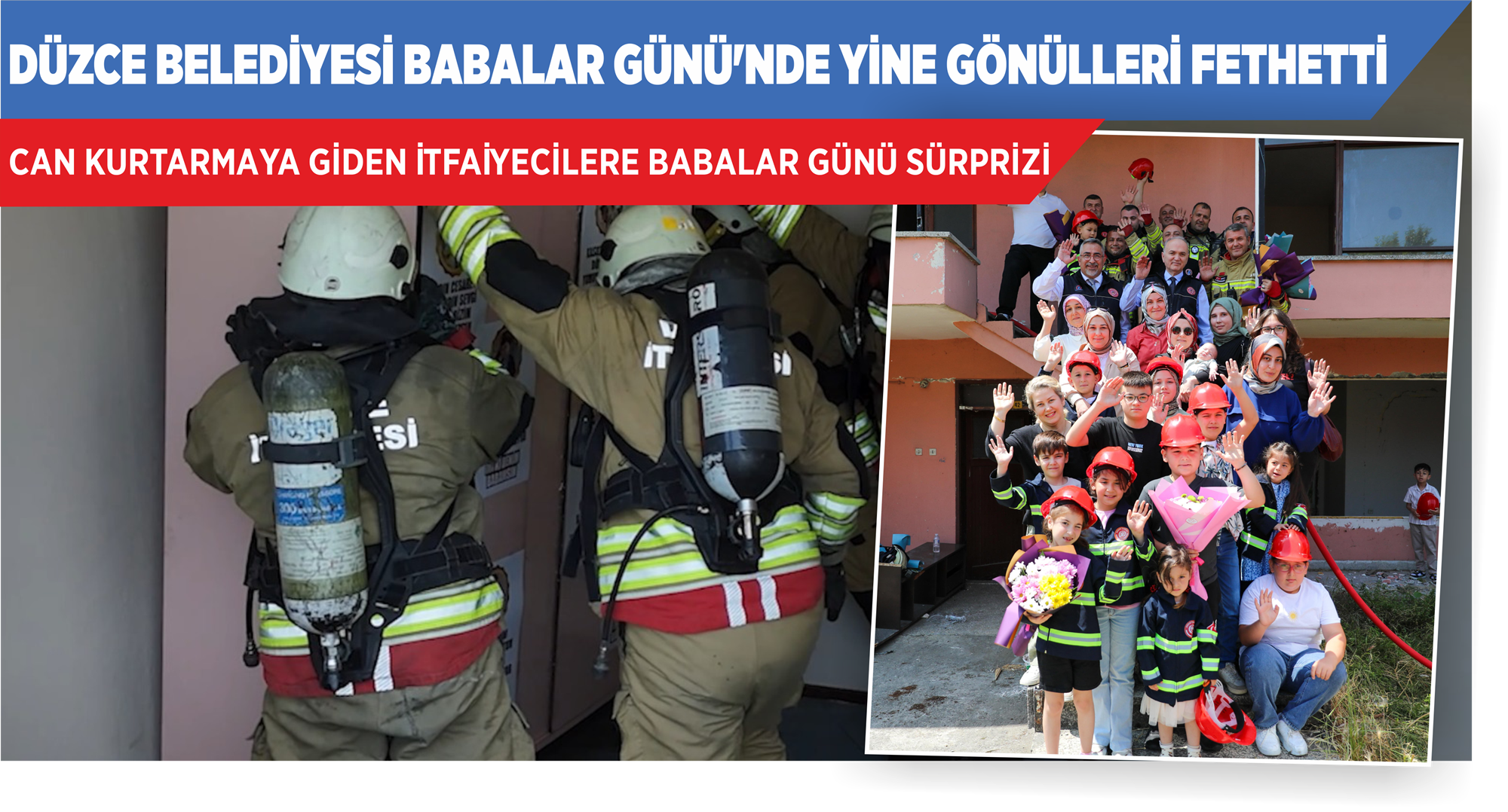DÜZCE BELEDİYESİ BABALAR GÜNÜ’NDE YİNE GÖNÜLLERİ FETHETTİ