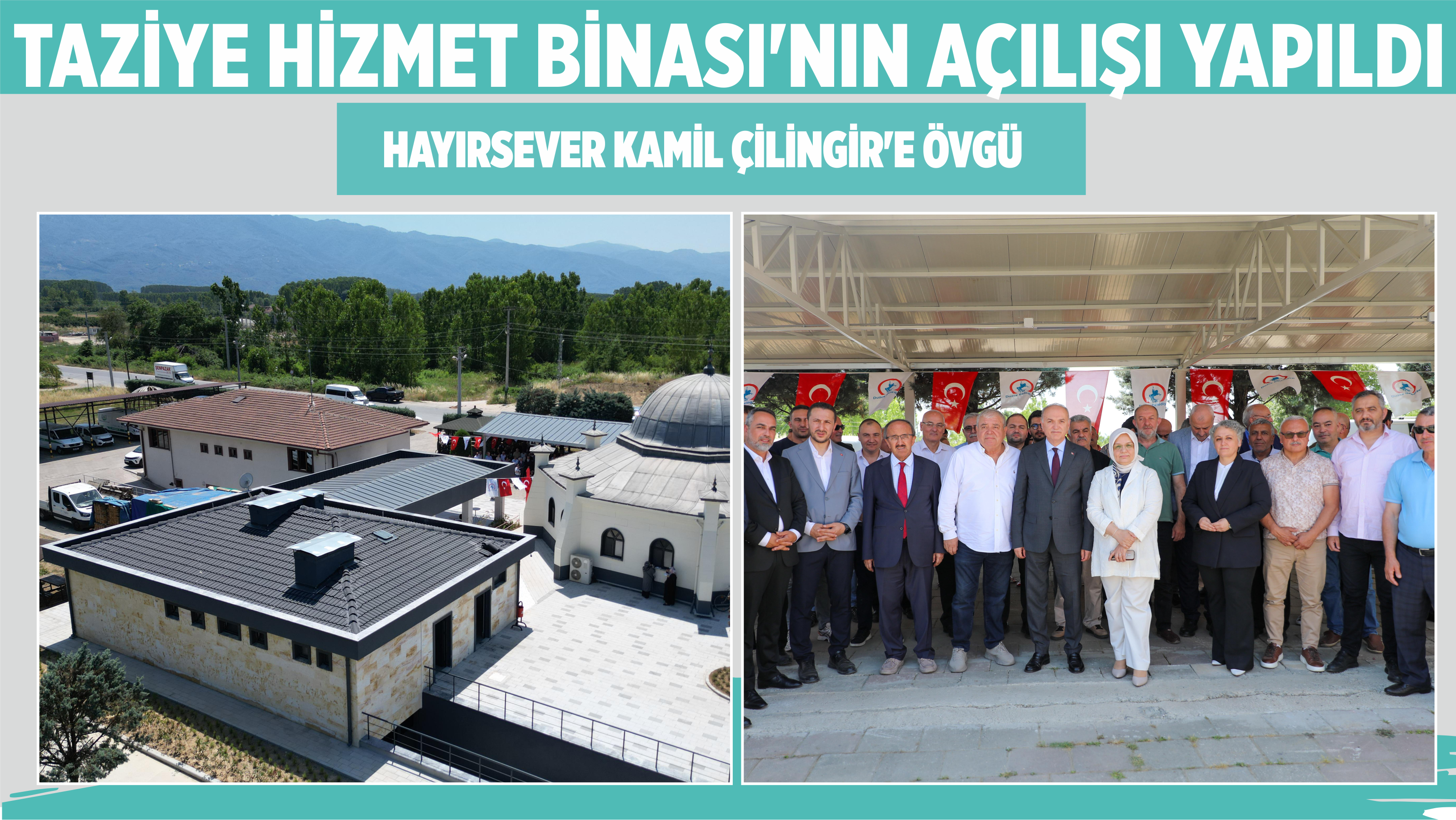 TAZİYE HİZMET BİNASI’NIN AÇILIŞI YAPILDI