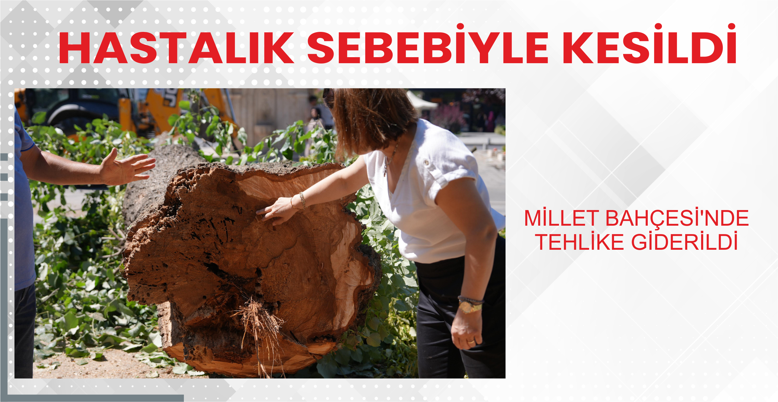 HASTALIK SEBEBİYLE KESİLDİ