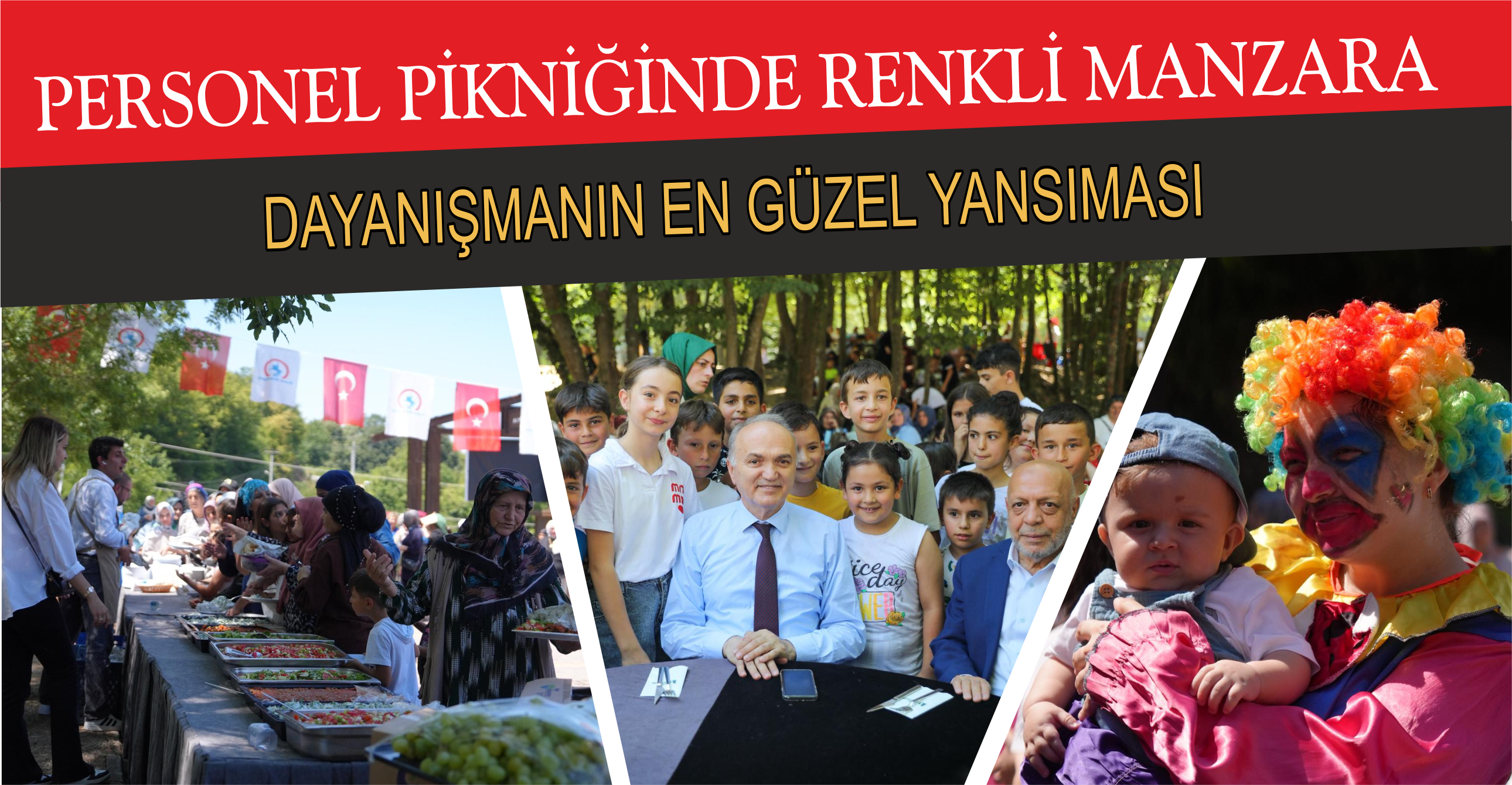 PERSONEL PİKNİĞİNDE RENKLİ MANZARA
