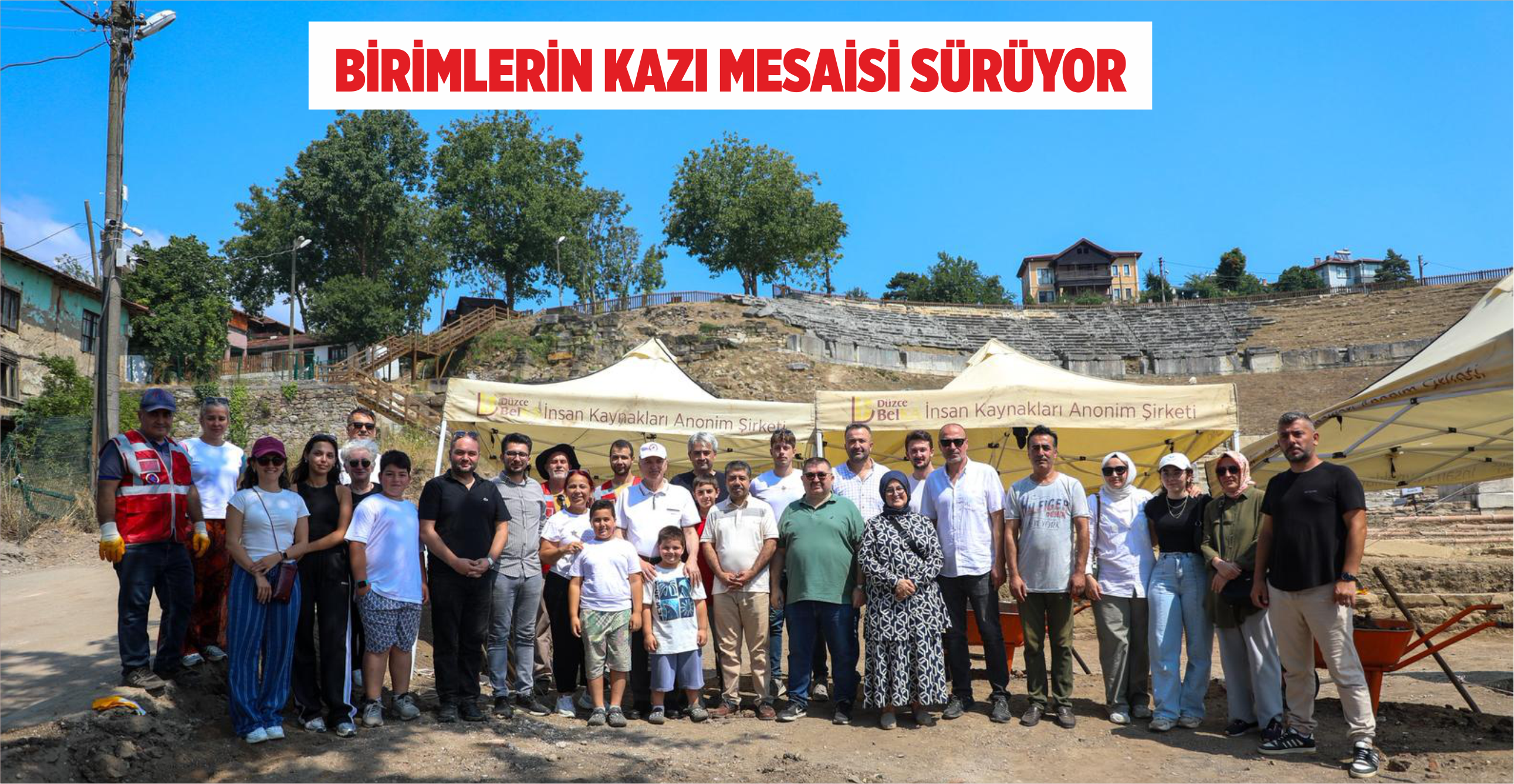 BİRİMLERİN KAZI MESAİSİ SÜRÜYOR