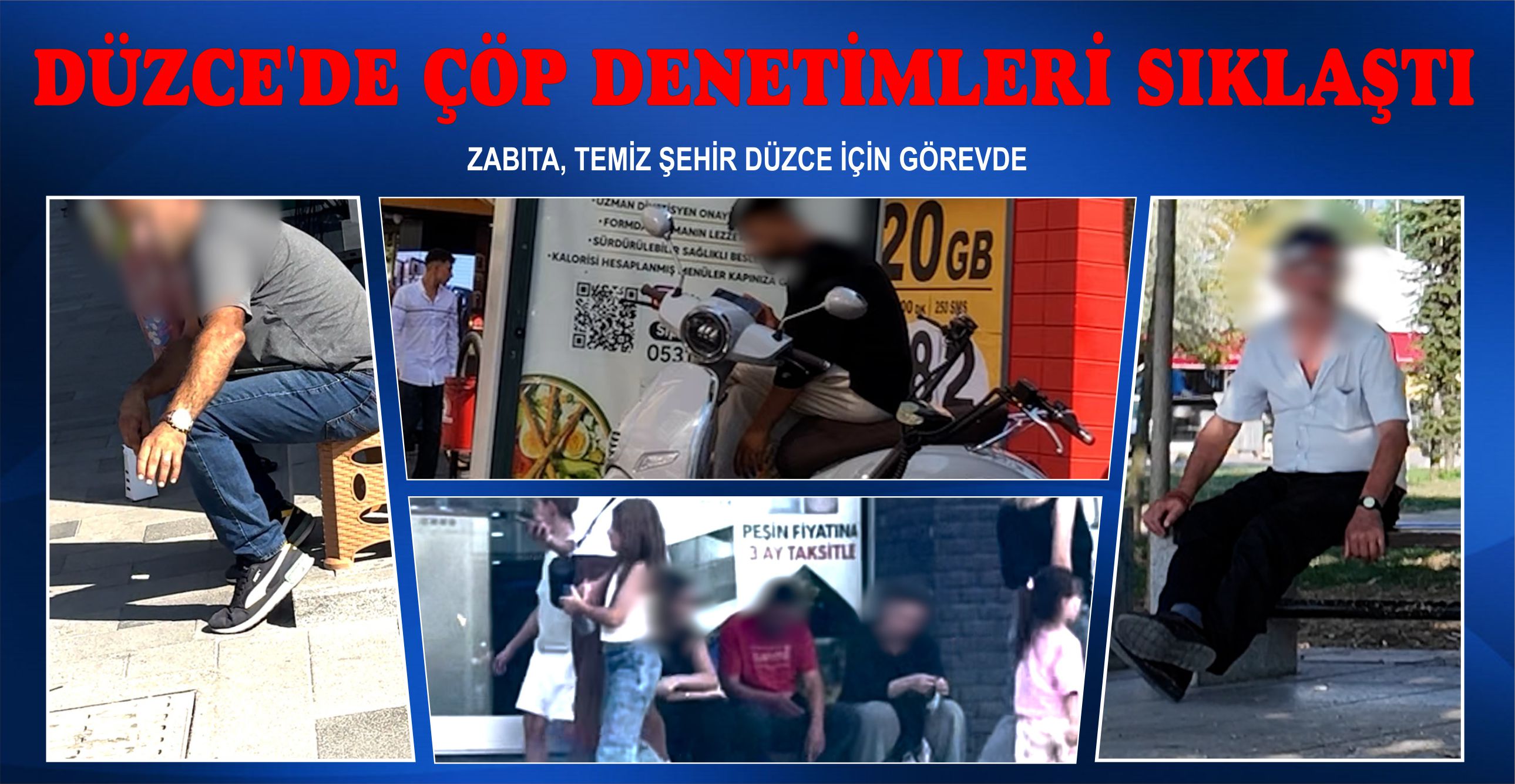 DÜZCE'DE ÇÖP DENETİMLERİ SIKLAŞTI