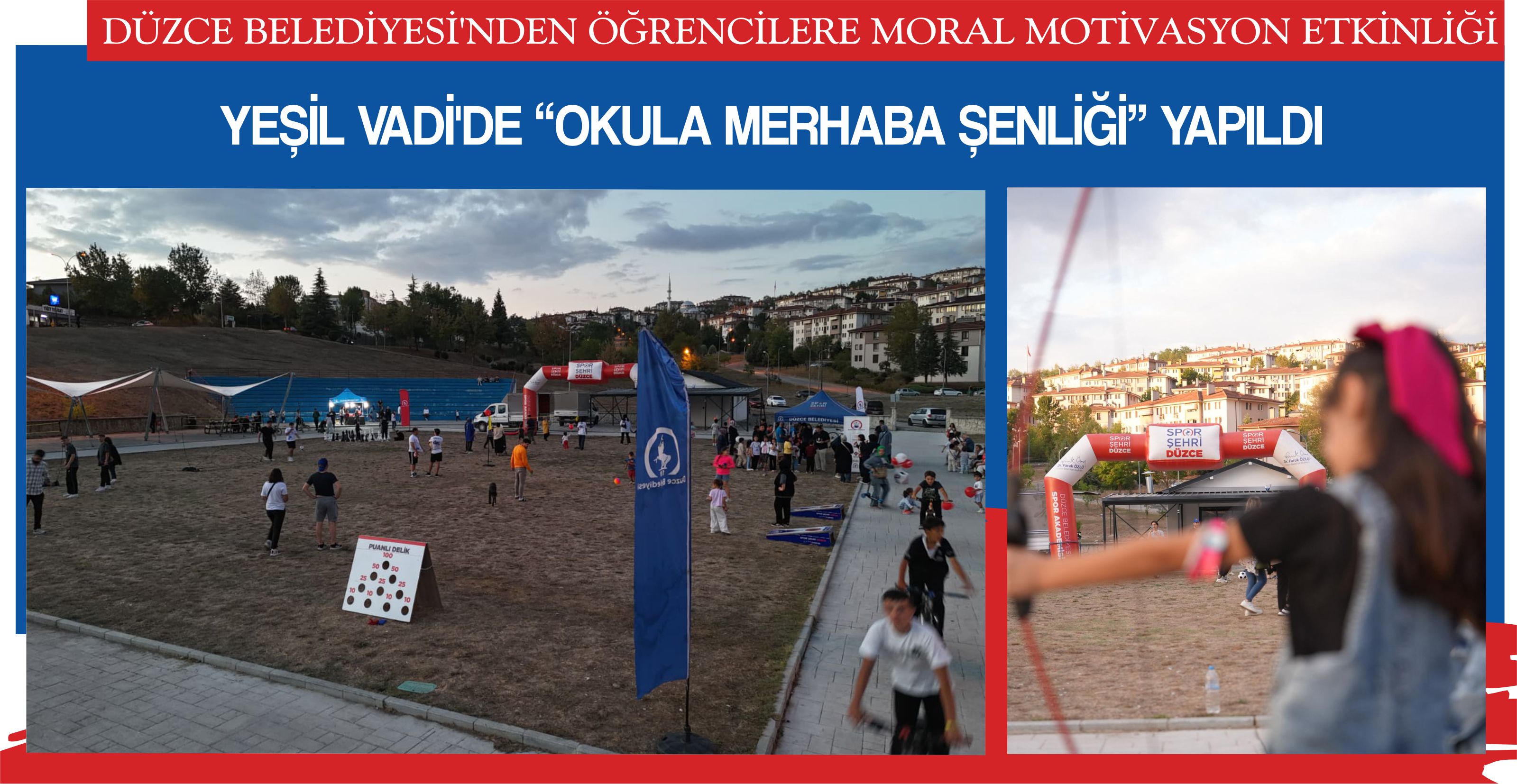 DÜZCE BELEDİYESİ’NDEN ÖĞRENCİLERE MORAL MOTİVASYON ETKİNLİĞİ