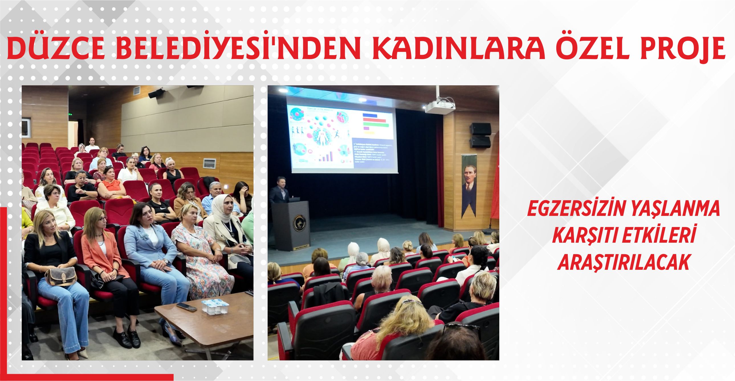 DÜZCE BELEDİYESİ’NDEN KADINLARA ÖZEL PROJE