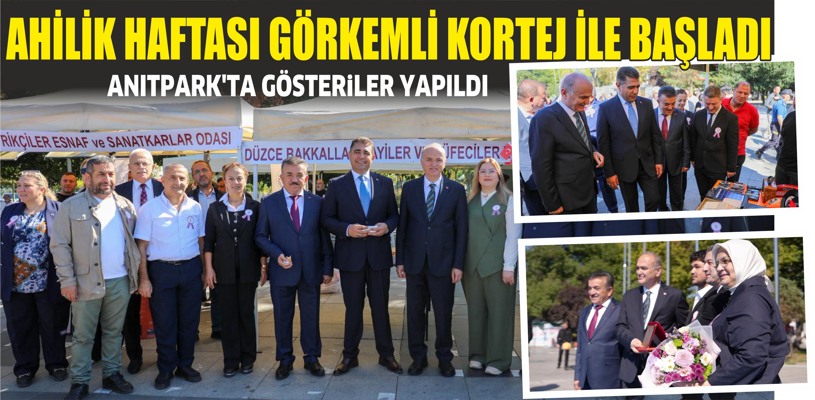 AHİLİK HAFTASI GÖRKEMLİ KORTEJ İLE BAŞLADI