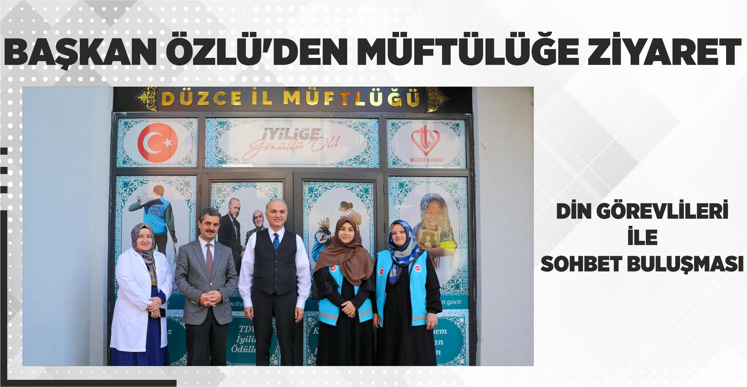 KURAN KURSUNUN MİNİK ÖĞRENCİLERİNİ DE ZİYARET ETTİ