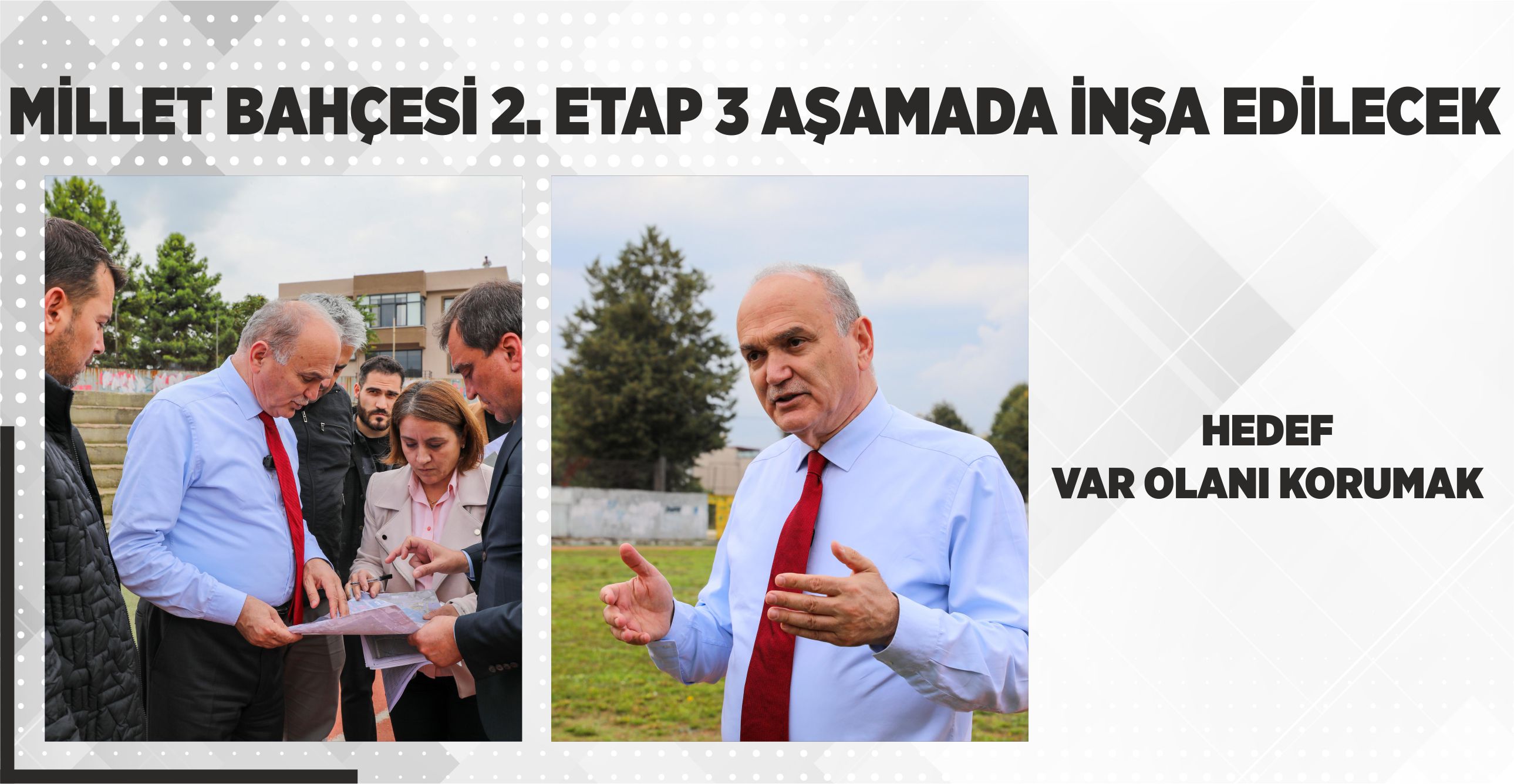 AMFİ KISMI YENİLENECEK, ALAN AYDINLATILACAK