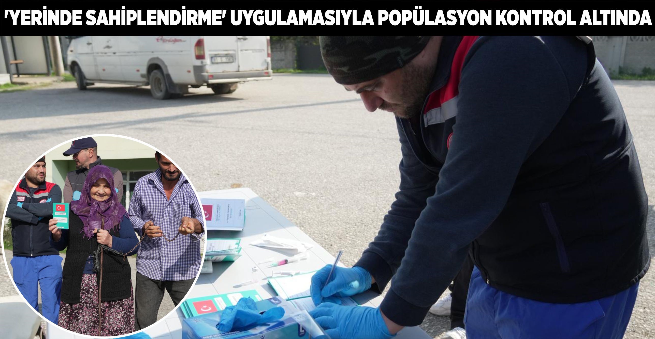 HİZMET VATANDAŞIN AYAĞINA GÖTÜRÜLDÜ