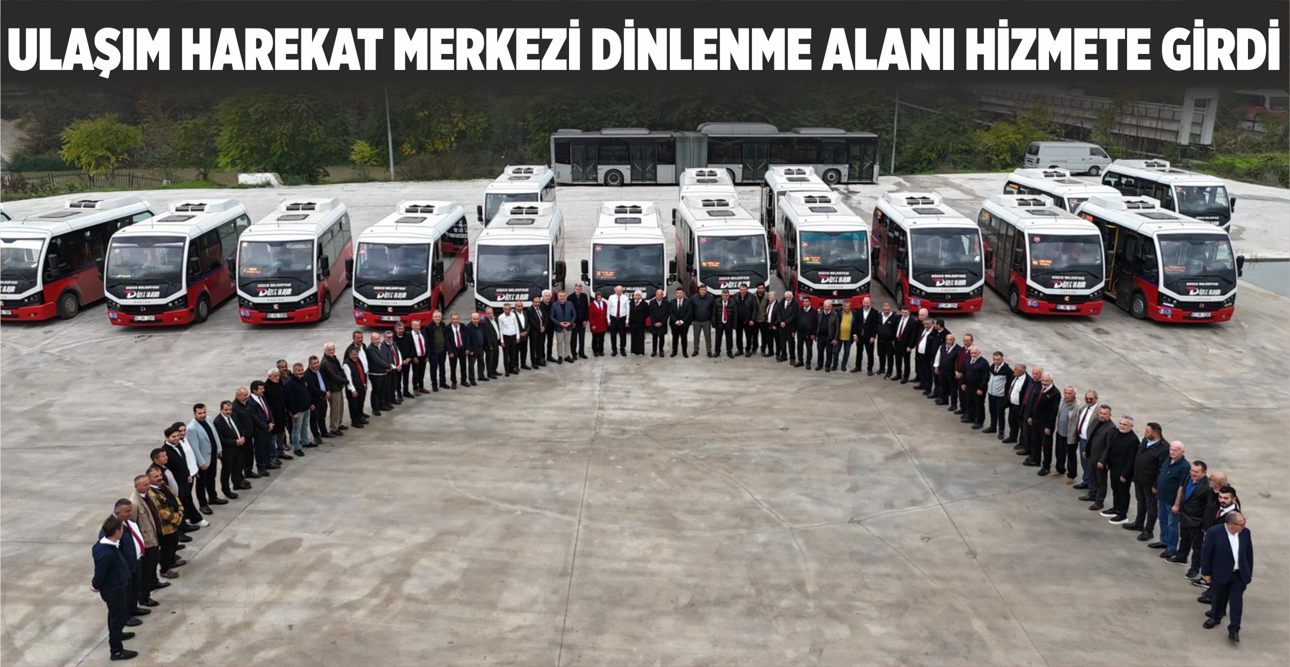 ŞOFÖRLERİN MOLA ALANI TAMAMLANDI