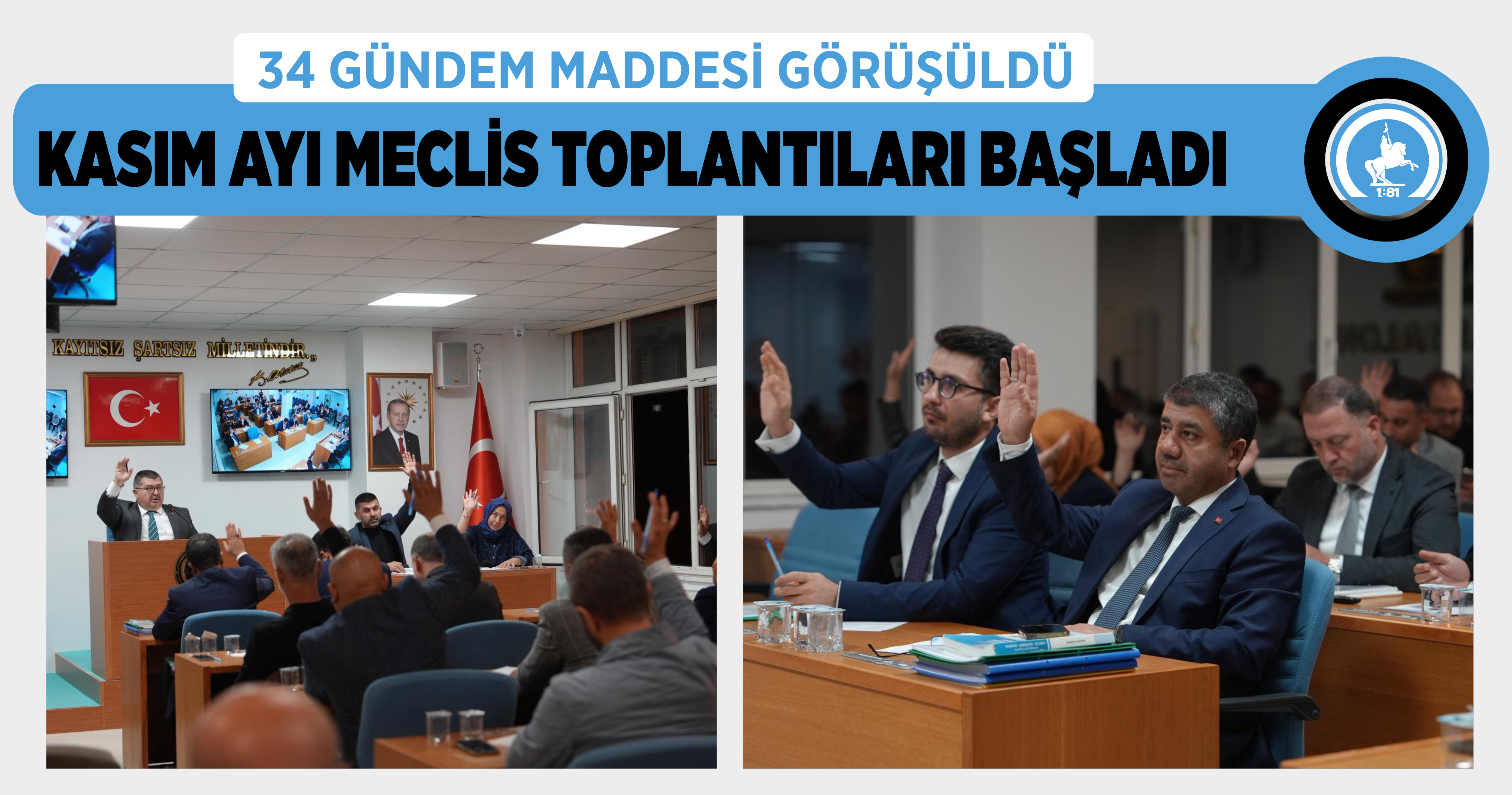 KASIM AYI MECLİS TOPLANTILARI BAŞLADI