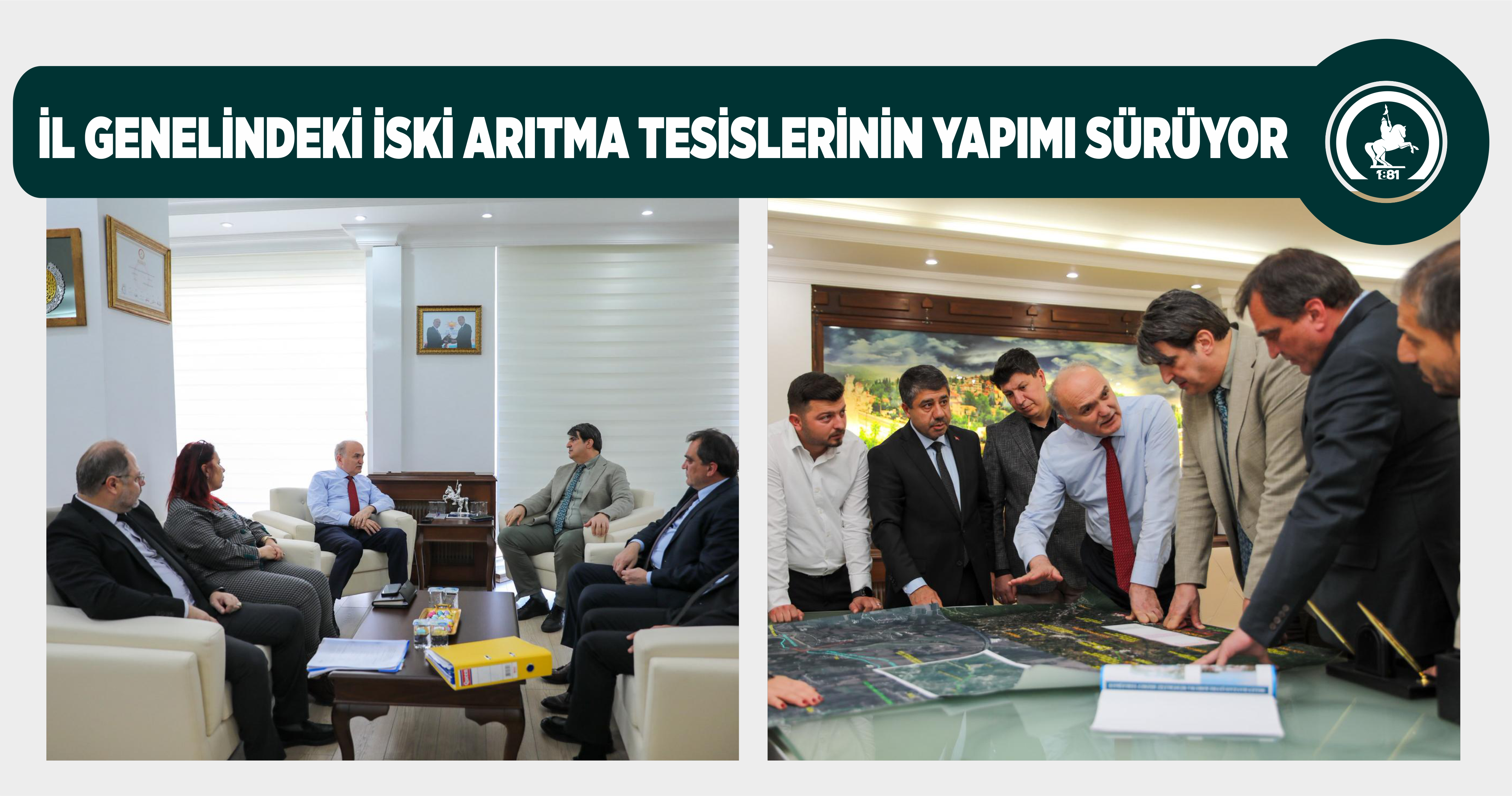 İL GENELİNDEKİ İSKİ ARITMA TESİSLERİNİN YAPIMI SÜRÜYOR