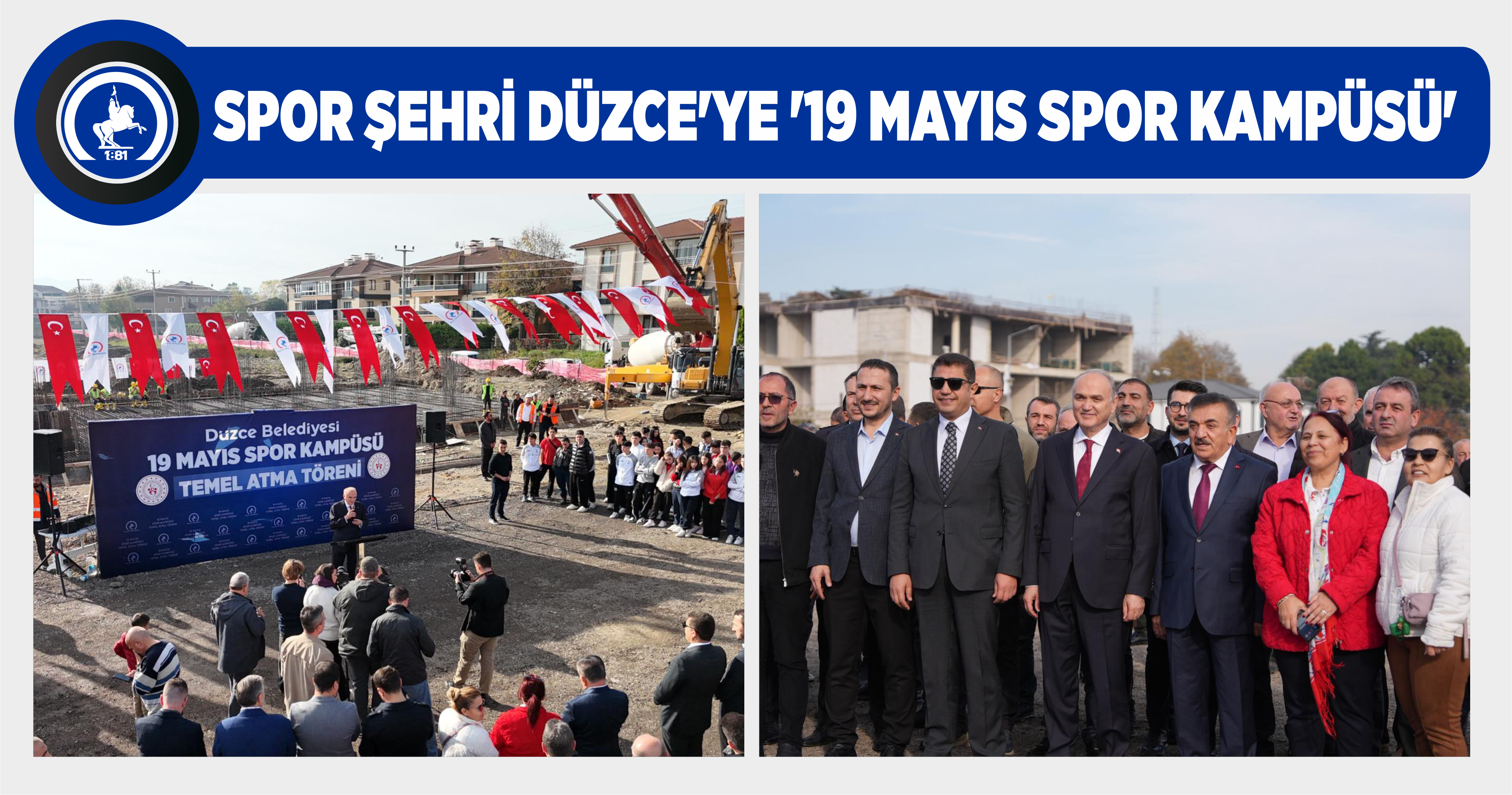 SPOR ŞEHRİ DÜZCE’YE ‘19 MAYIS SPOR KAMPÜSÜ’