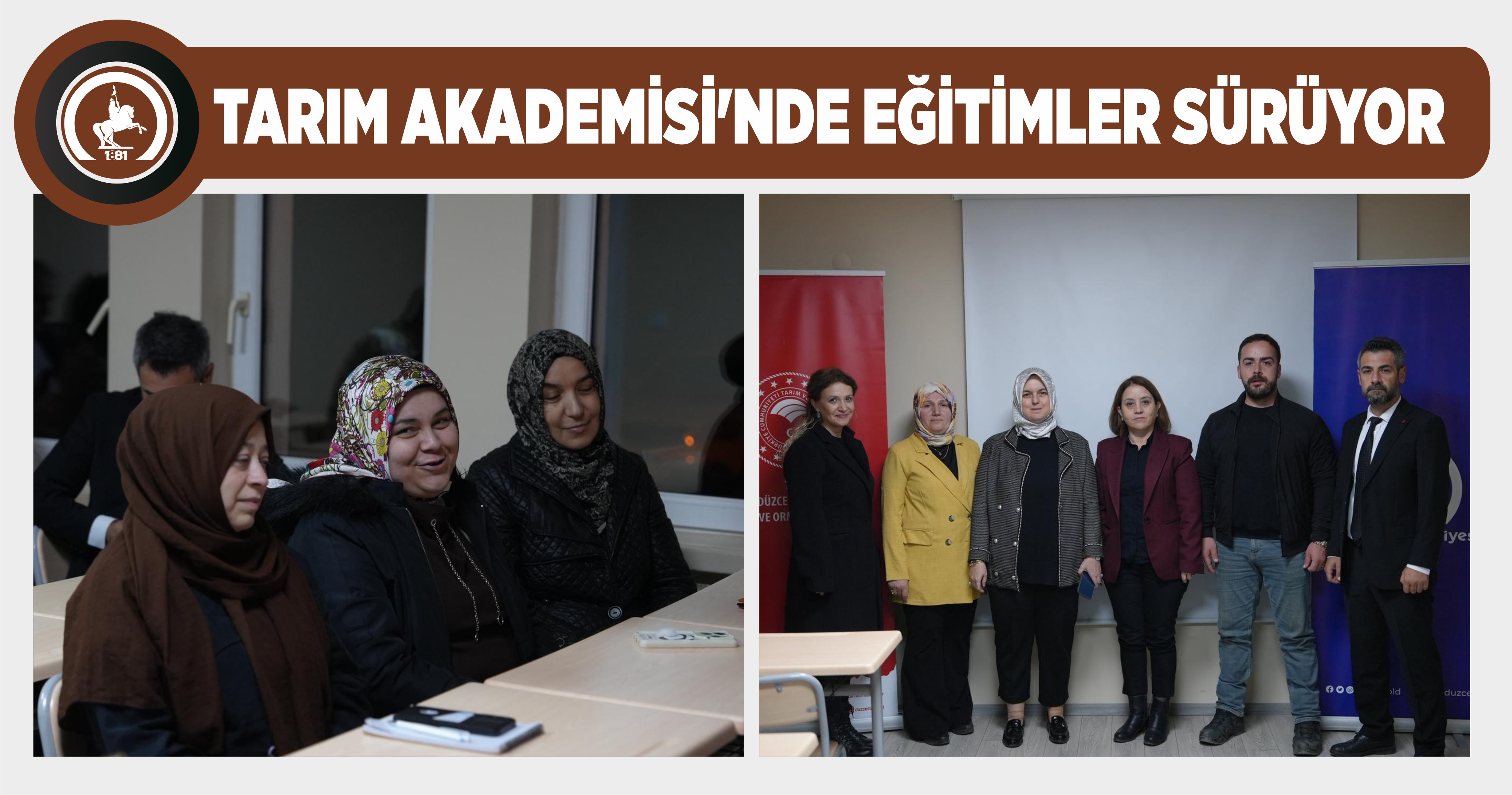 TARIM AKADEMİSİ’NDE EĞİTİMLER SÜRÜYOR