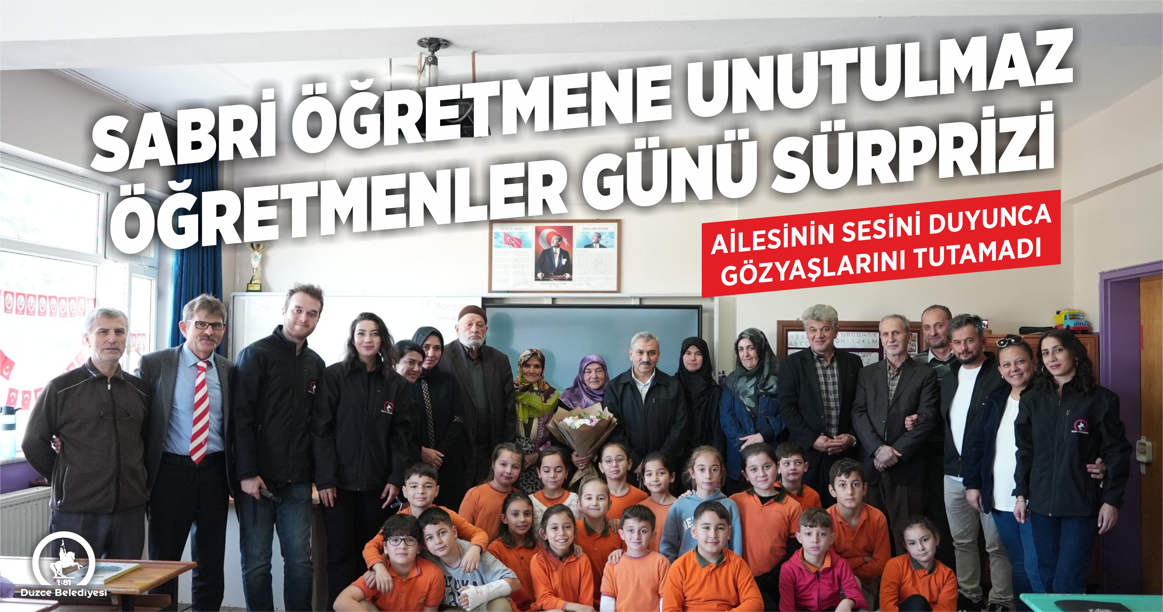 DÜZCE BELEDİYESİ’NDEN KALPLERE DOKUNAN KUTLAMA