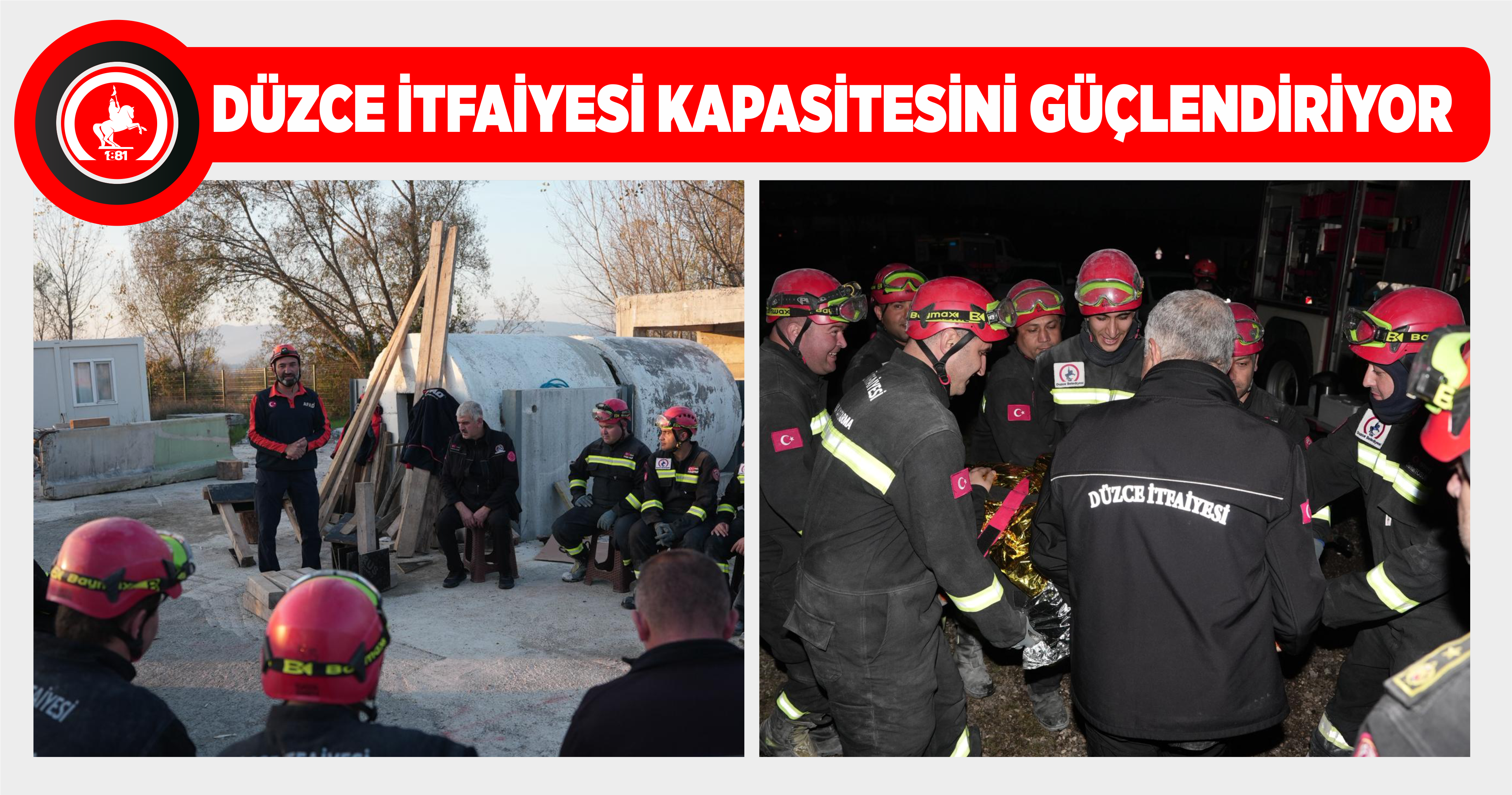 DÜZCE İTFAİYESİ KAPASİTESİNİ GÜÇLENDİRİYOR