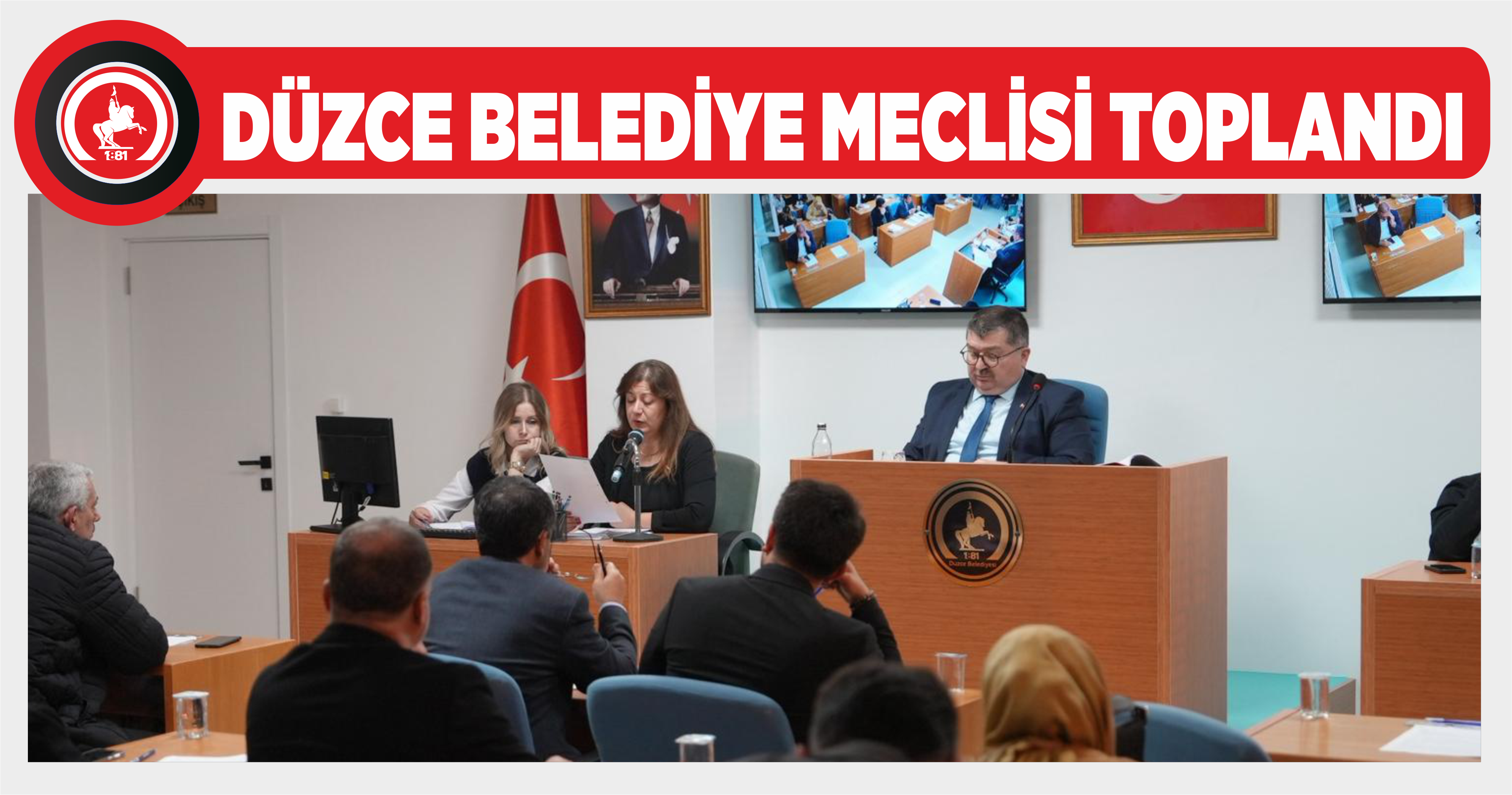 DÜZCE BELEDİYE MECLİSİ TOPLANDI