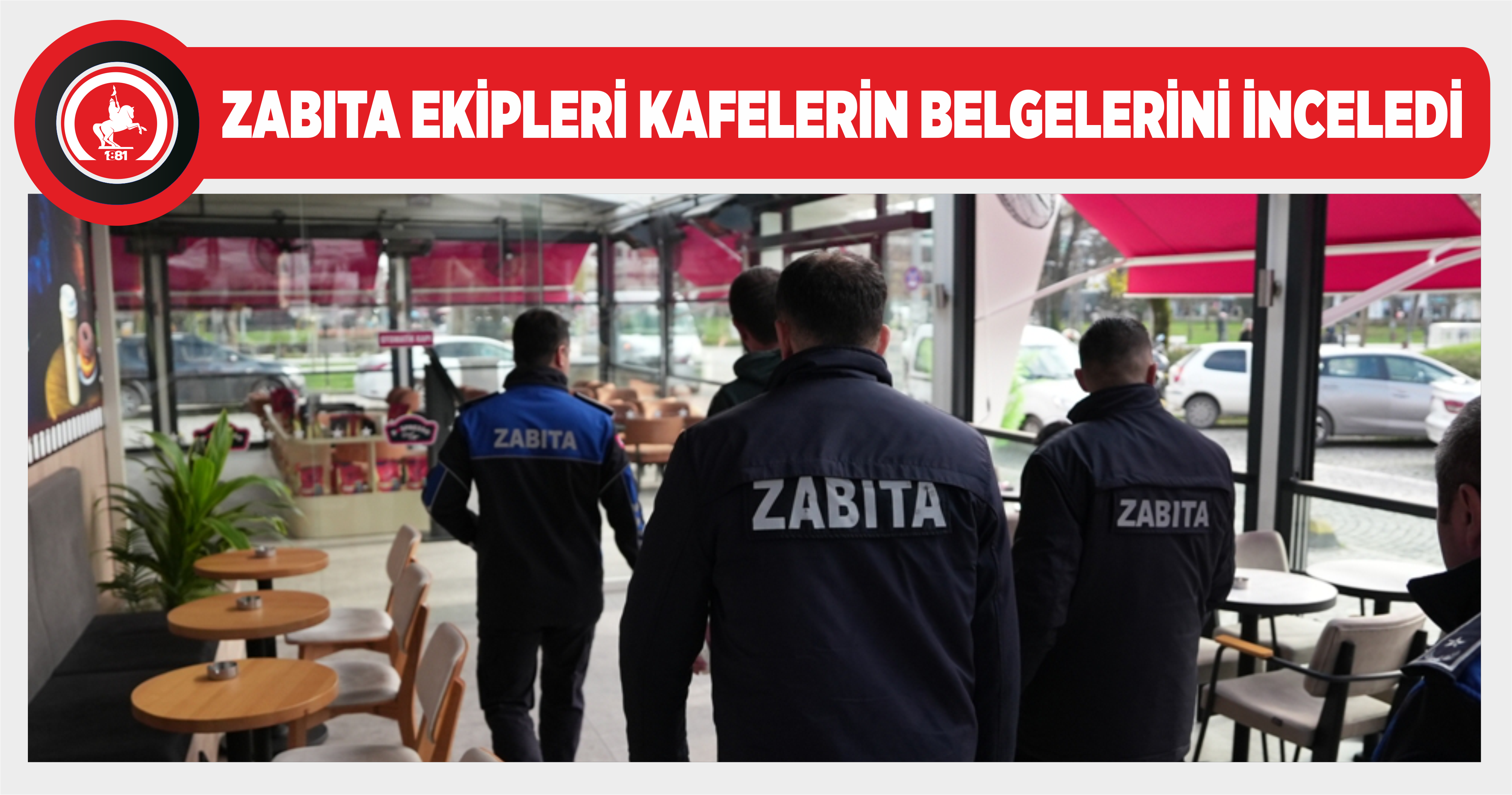 ZABITA EKİPLERİ KAFELERİN BELGELERİNİ İNCELEDİ