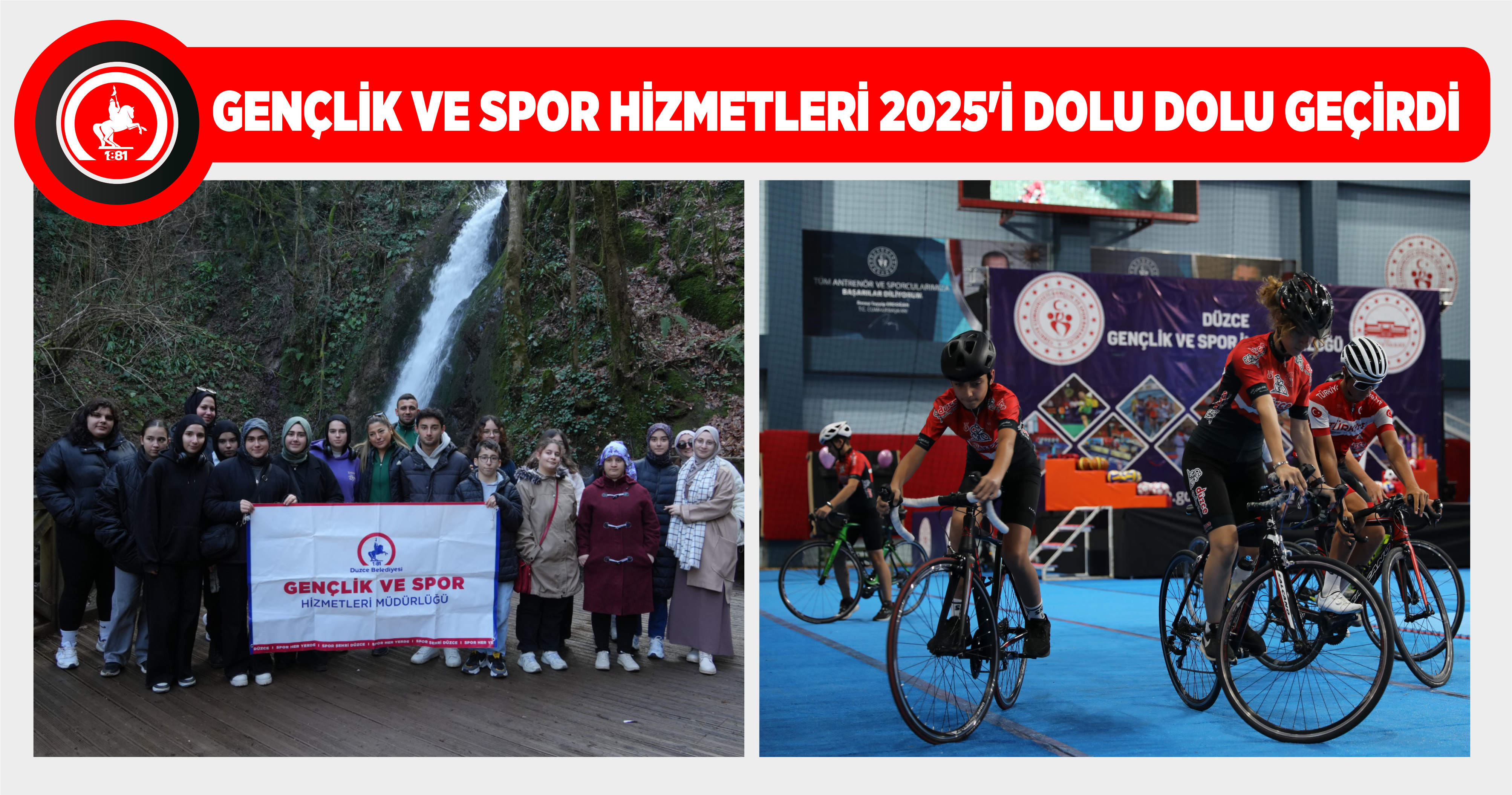 GENÇLİK VE SPOR HİZMETLERİ 2025’İ DOLU DOLU GEÇİRDİ