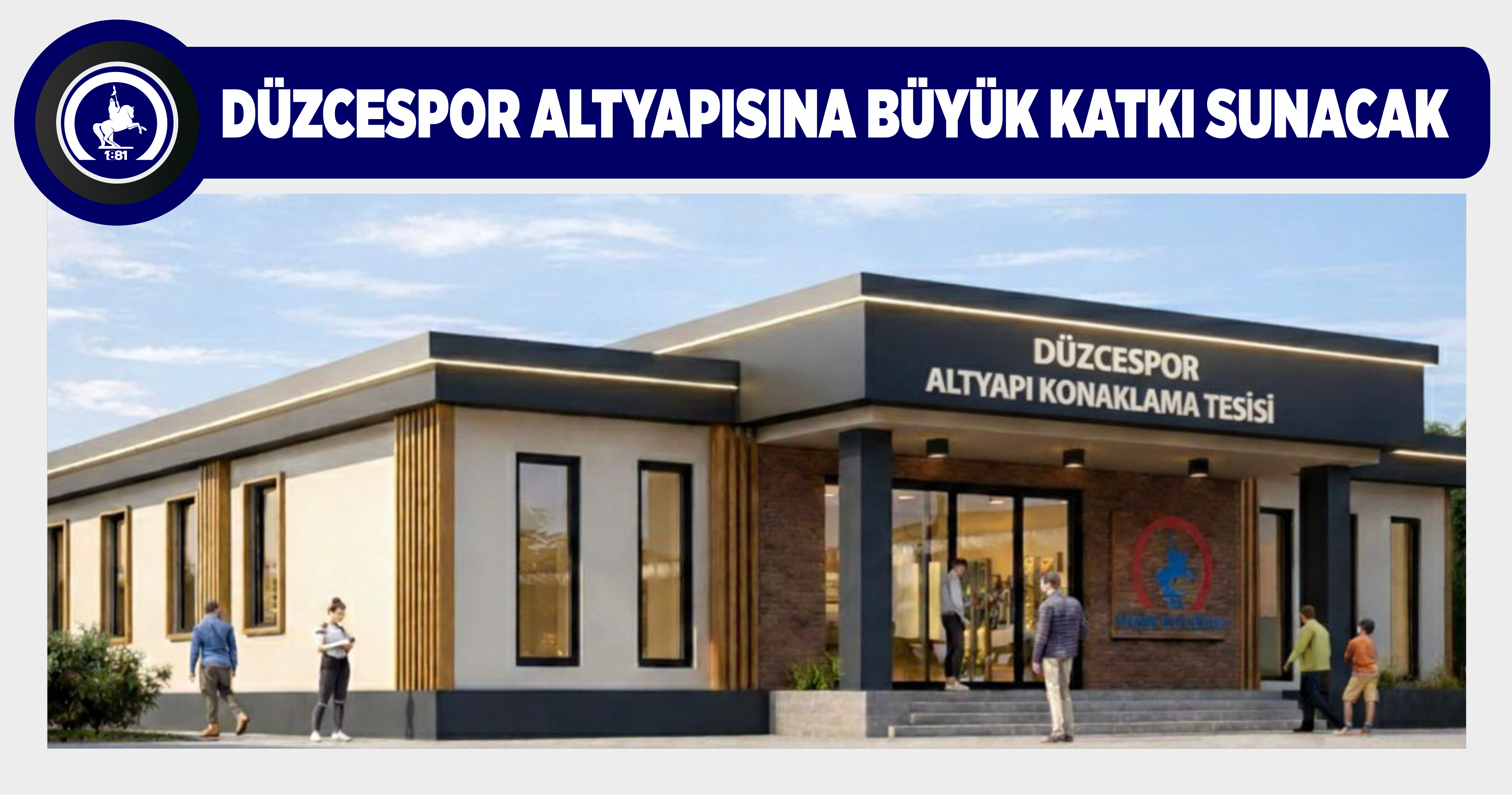 DÜZCESPOR ALTYAPISINA BÜYÜK KATKI SUNACAK