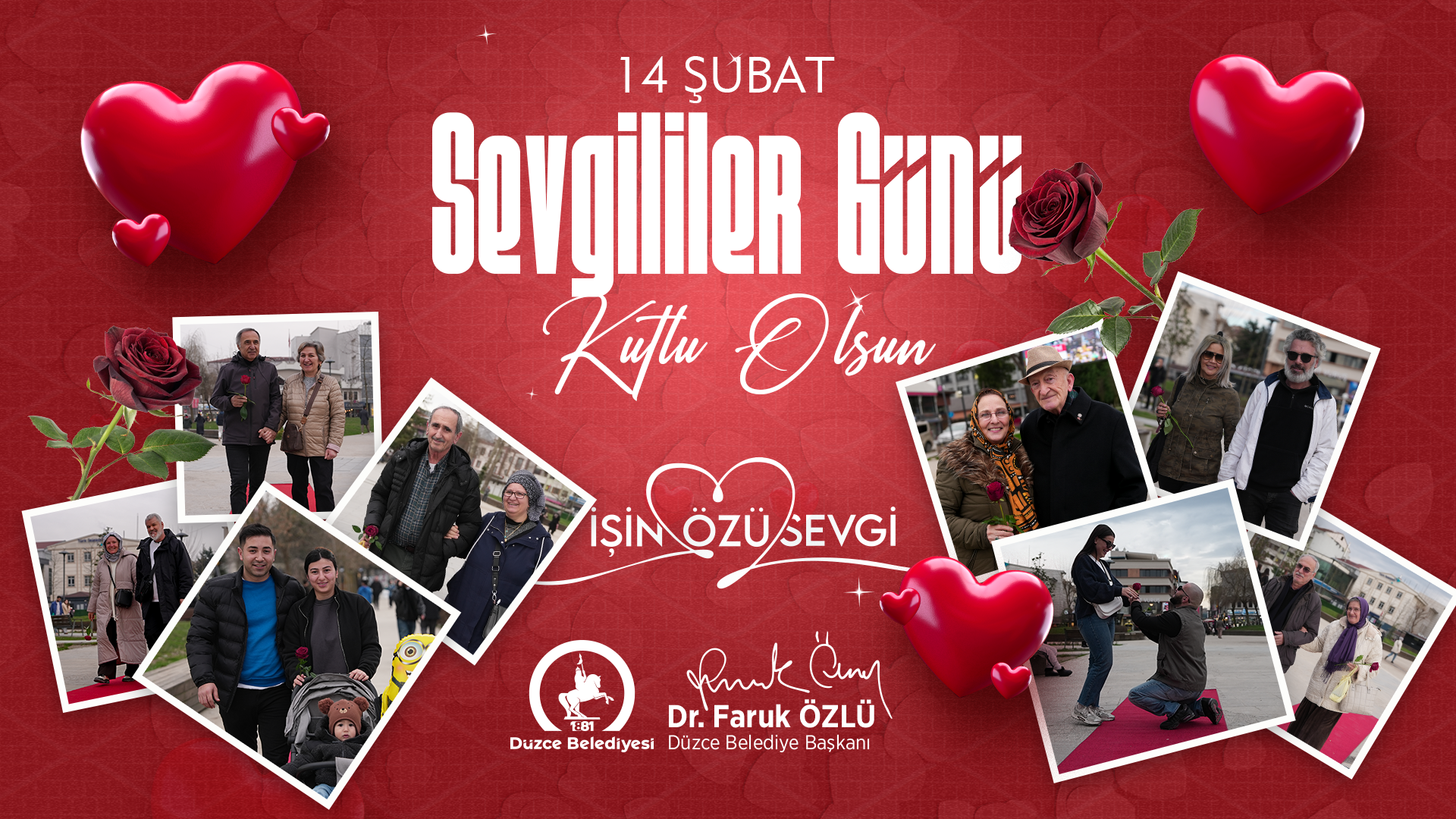 ŞEHRİN KALBİNDE 14 ŞUBAT SÜRPRİZİ