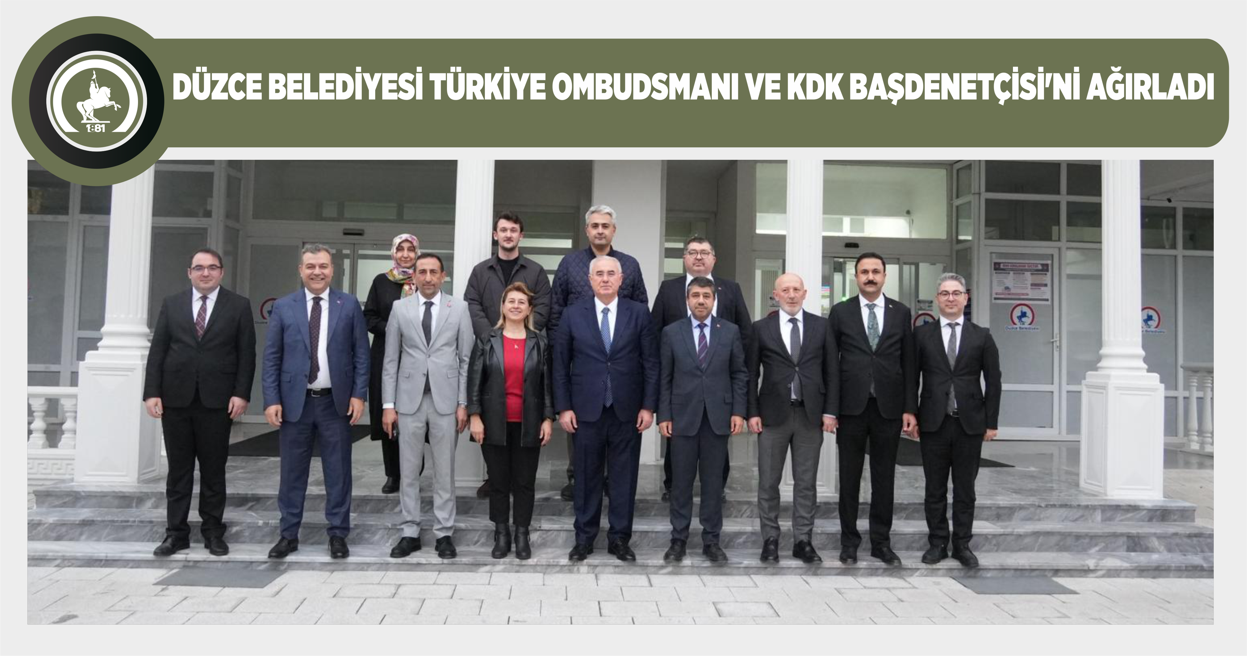 KDK HEYETİNDEN DÜZCE BELEDİYESİ’NE ZİYARET