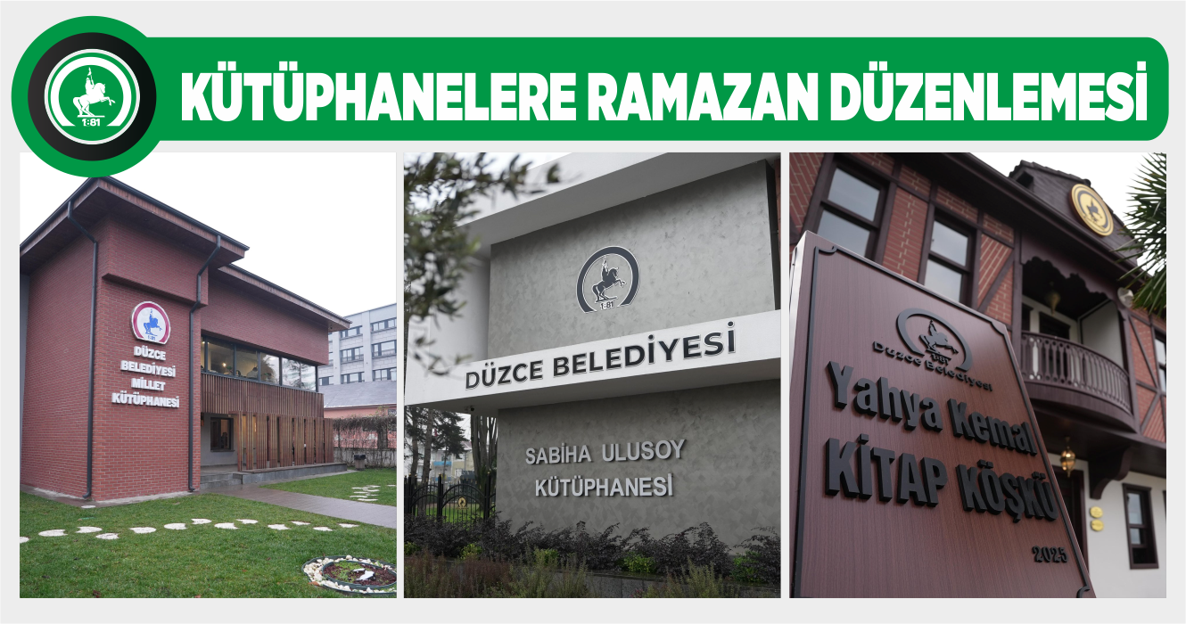 KÜTÜPHANELER SAHURA KADAR AÇIK OLACAK