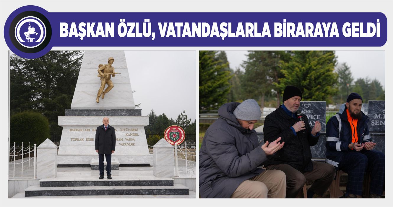 BAYRAM ARİFESİNDE ŞEHİR MEZARLIĞI’NDA KUR’AN TİLAVETİ