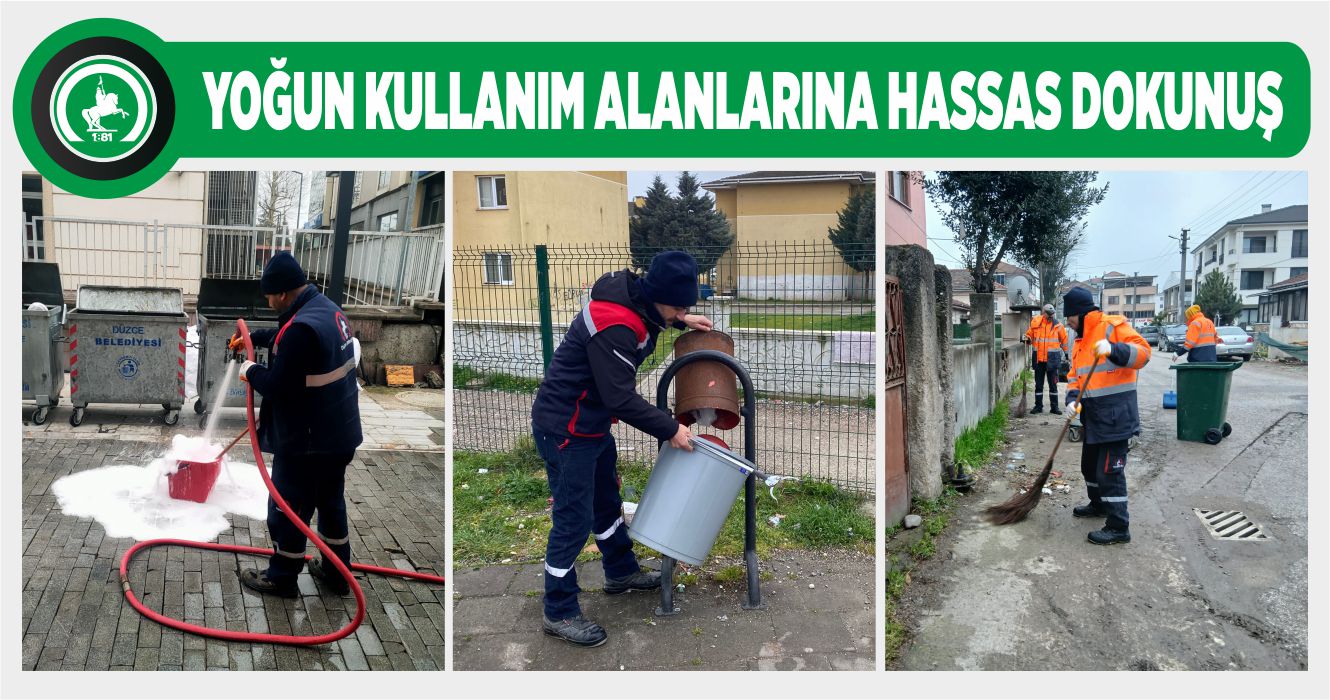 DÜZCE’NİN HER BÖLGESİNDE İZLERİ VAR