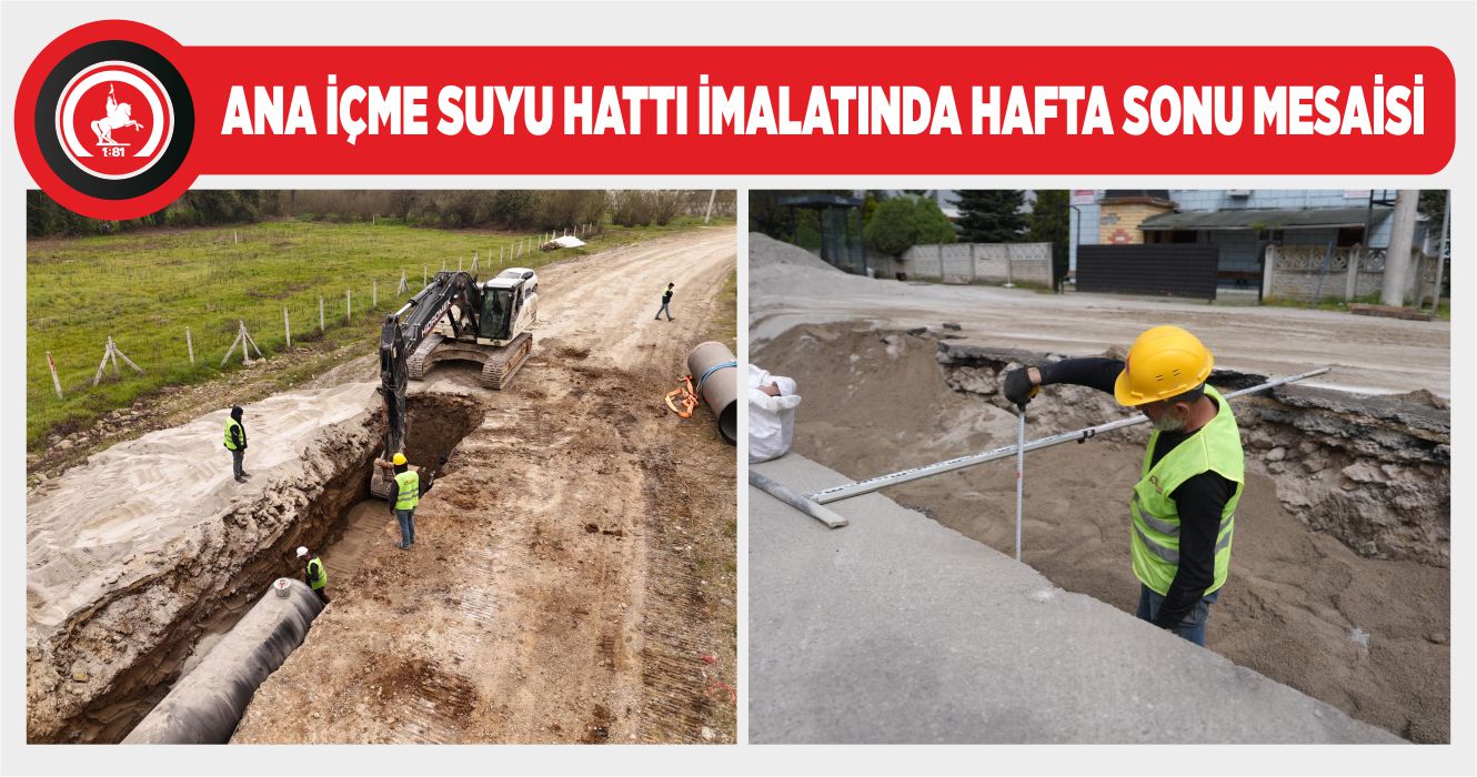 ŞEHİR ŞEBEKESİNDE ÇALIŞMALAR 7 GÜN SÜRÜYOR