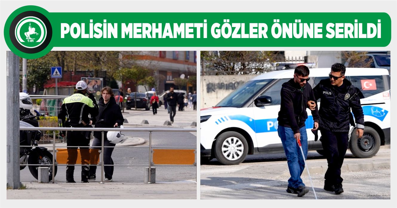 POLİSLERE DUYGULANDIRAN SÜRPRİZ