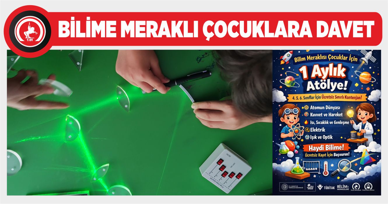 1 AYLIK ÜCRETSİZ FİZİK ATÖLYESİ İÇİN BAŞVURULAR BAŞLADI