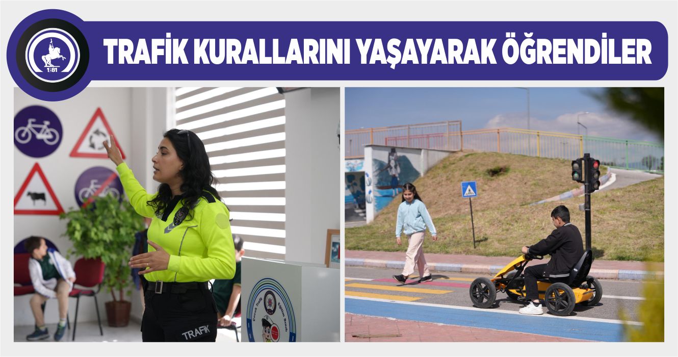TRAFİK BİLİNCİ OLUŞTURULUYOR