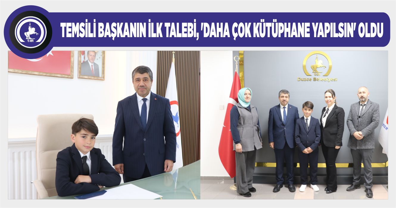 DÜZCE BELEDİYESİ’NDE 23 NİSAN KOLTUK DEĞİŞİMİ