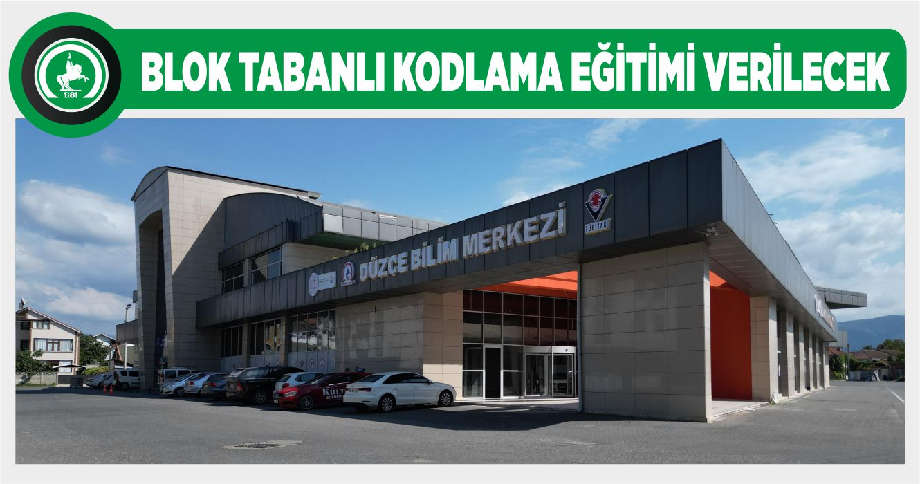 BİLİM MERKEZİ'NDE ‘ROBOTİK KODLAMA’ ATÖLYESİ AÇILIYOR