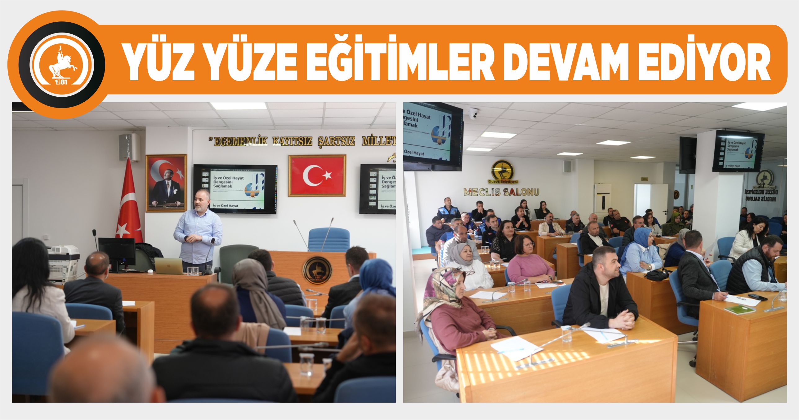 BELEDİYE PERSONELİNE ‘STRES YÖNETİMİ’ EĞİTİMİ VERİLDİ