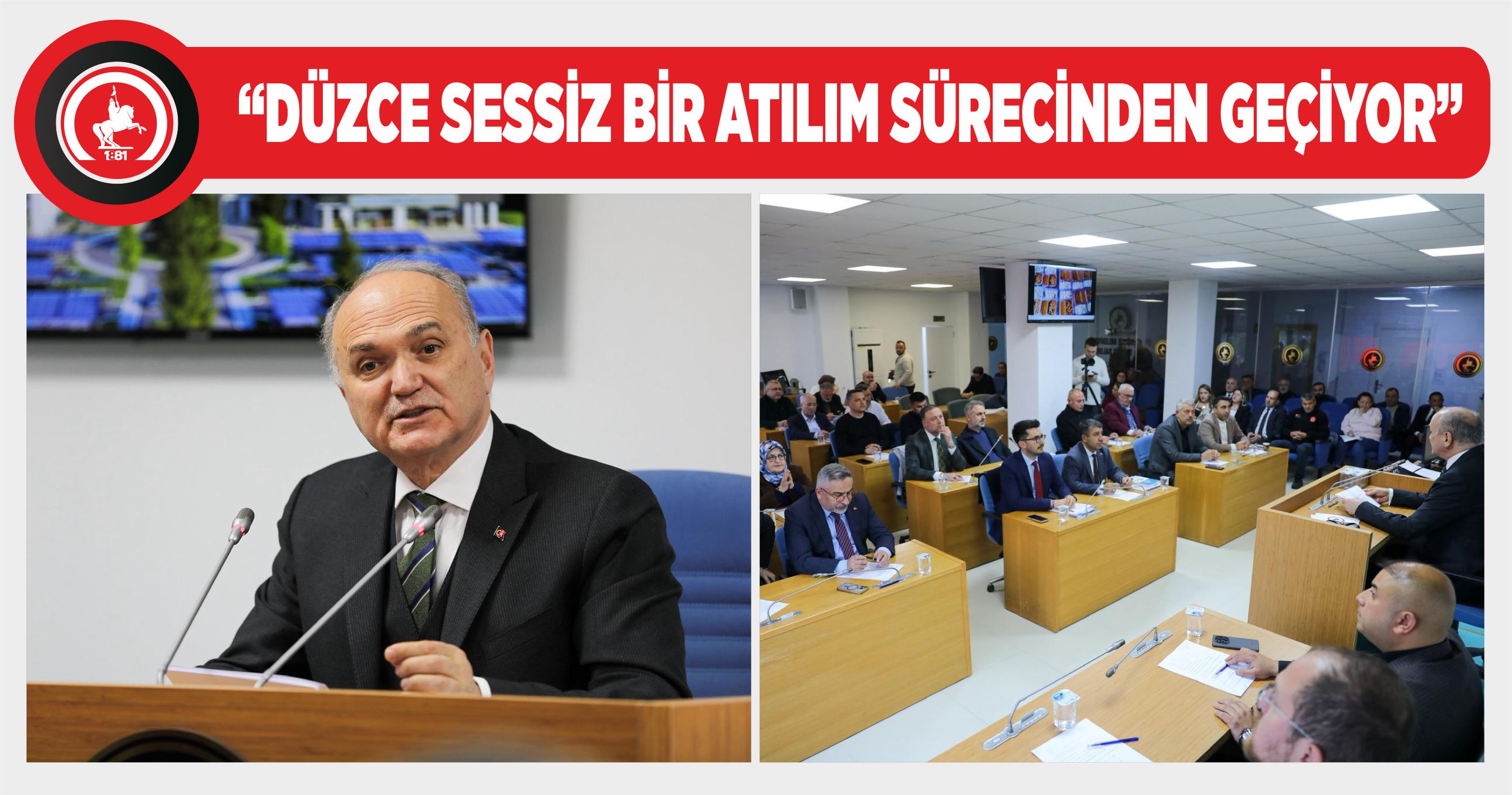 BAŞKAN ÖZLÜ, BELEDİYE MECLİSİ’NE HİTAP ETTİ