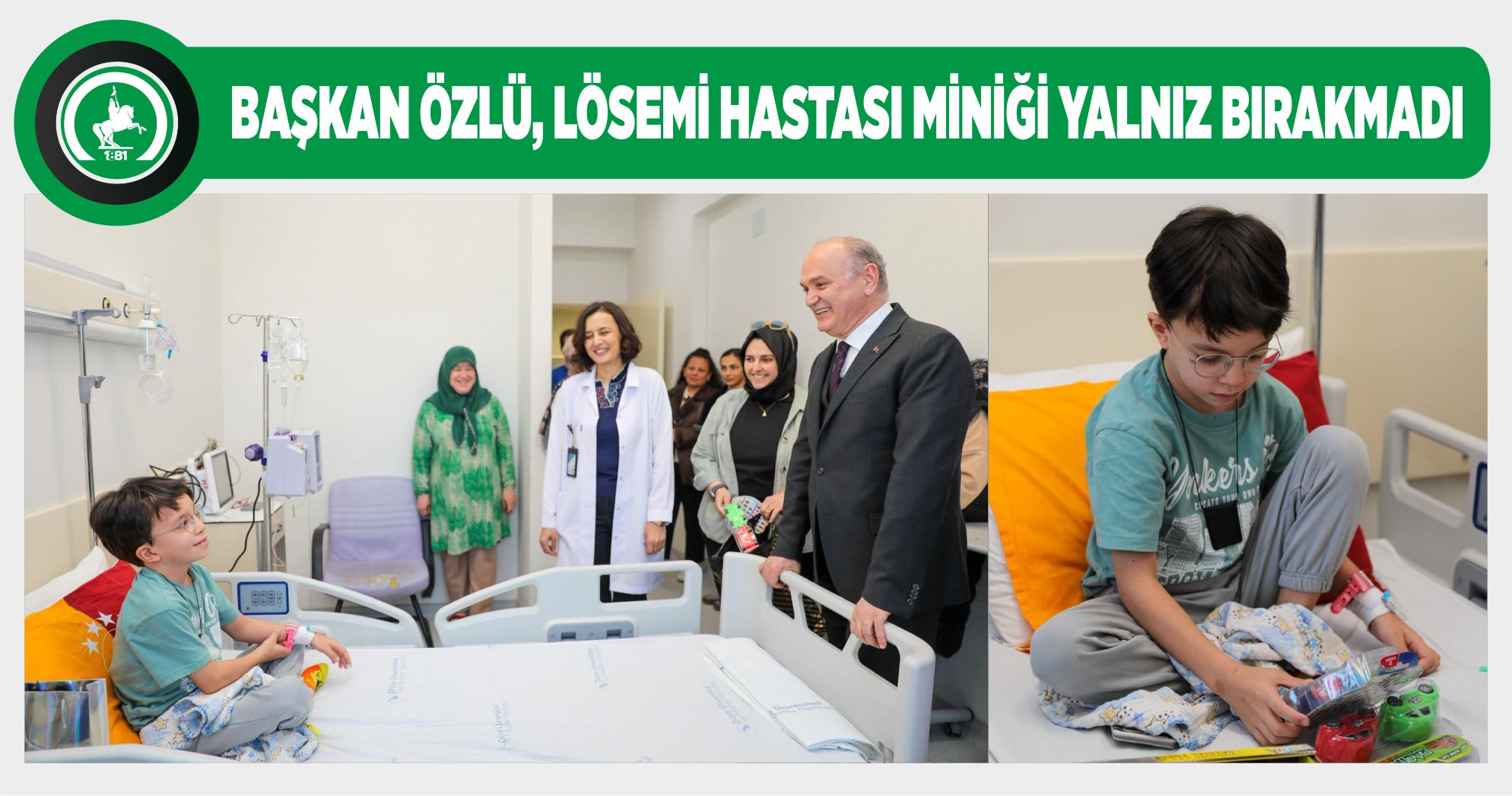 BİLAL ALP’E MORAL ZİYARETİ